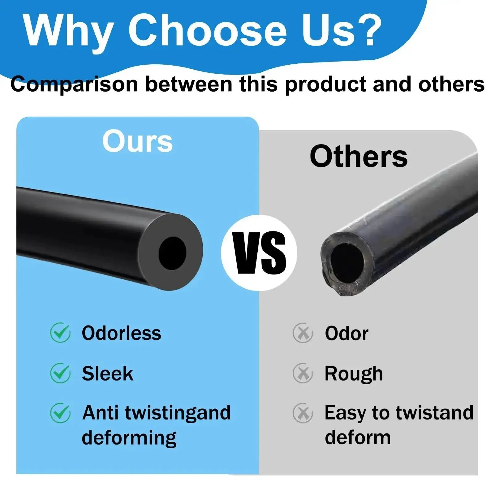 Universal Silicone Vacuum Hose 10 Ft Long, 5/32 Inch ID 4 mm Inner Diameter, 3/8 Inch Outer Diameter, Heavy Duty High Temperature Vacuum Tubing For Air And Water, 130 PSI Max, Flexible Automotive Vacuum Line - Image 5