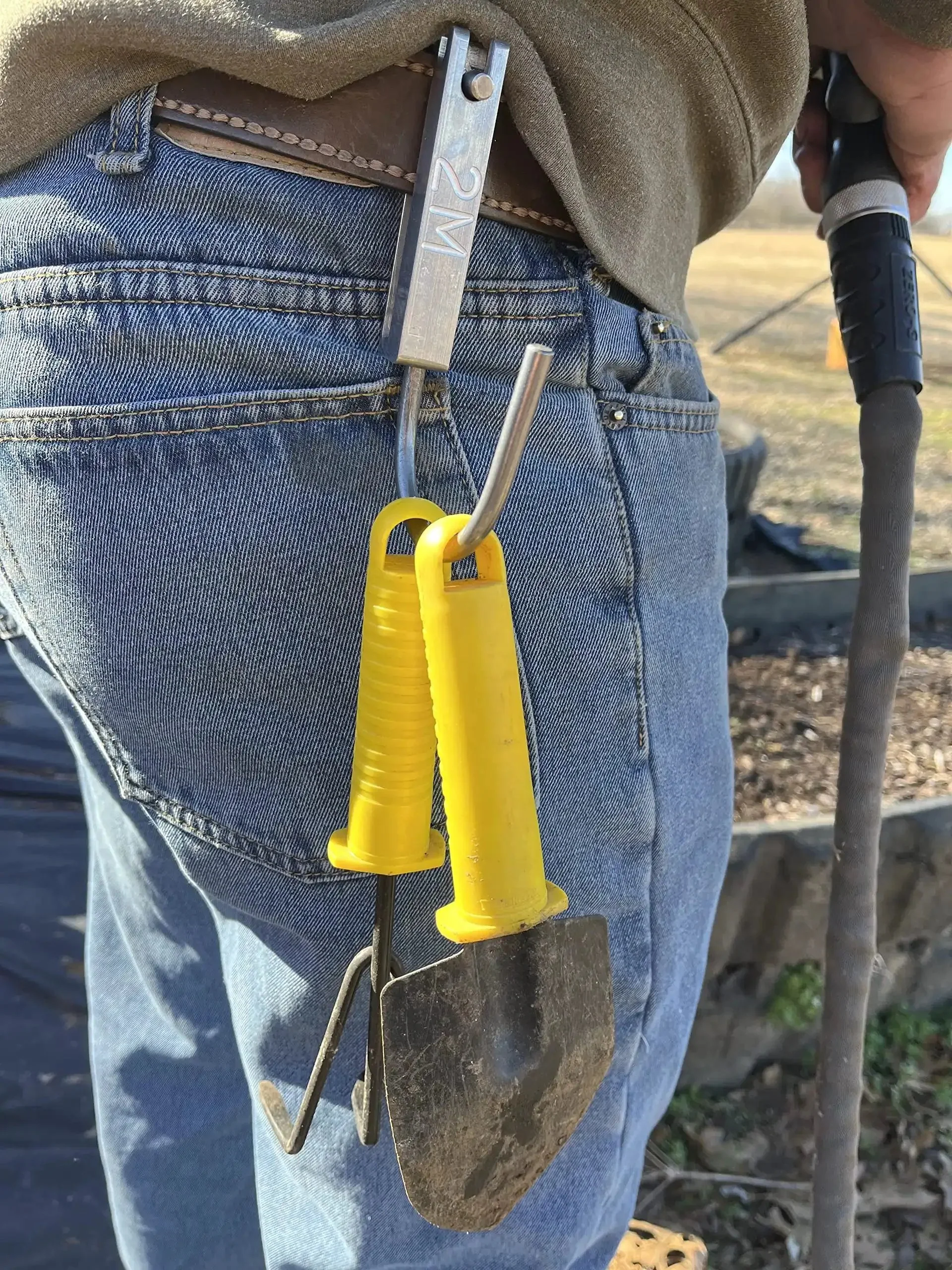 Universal Tool Holder Belt Hook For Cordless Drills Saws And More Left Or Right Hand Use Durable Tool Holster Made In The USA Right On Gift For Dads And Handy Guys Workshop Must Have - Image 5
