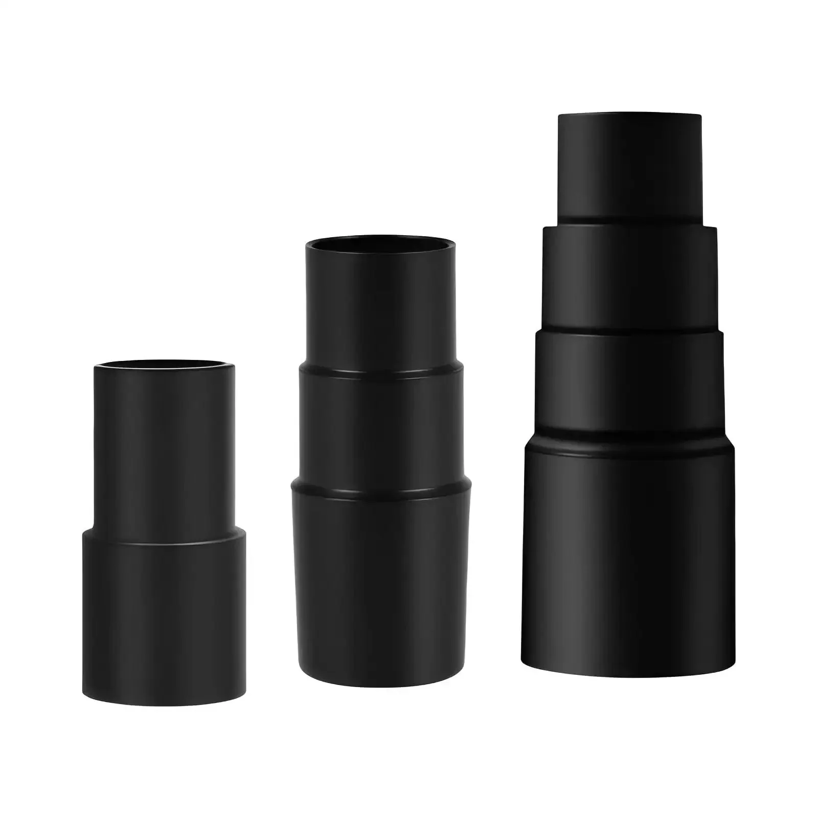 Universal Vacuum Hose Adapter Kit Three Pieces For Wet Dry Shop Vacuums No Fuss Converts Across Hose Sizes From One Inch To One And Five Eighths Inches Including One And Three Eighths One And One Quarter One And One Half And One And One Eighth Inches