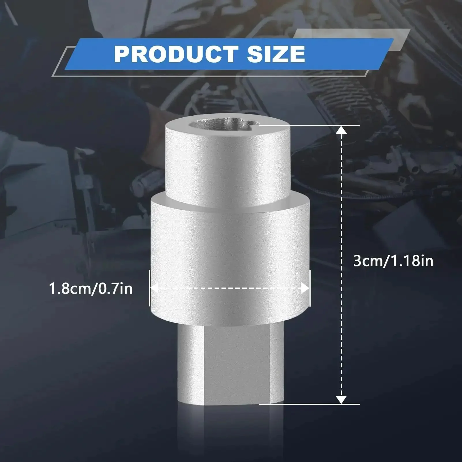 Upgraded Aluminum Temperature Door Servo Coupling Direct Replacement For Ram 1500 1999-2001 And Ram 2500 3500 1999-2002 1Pc Heavy Duty Aluminum Alloy Fitment - Image 2