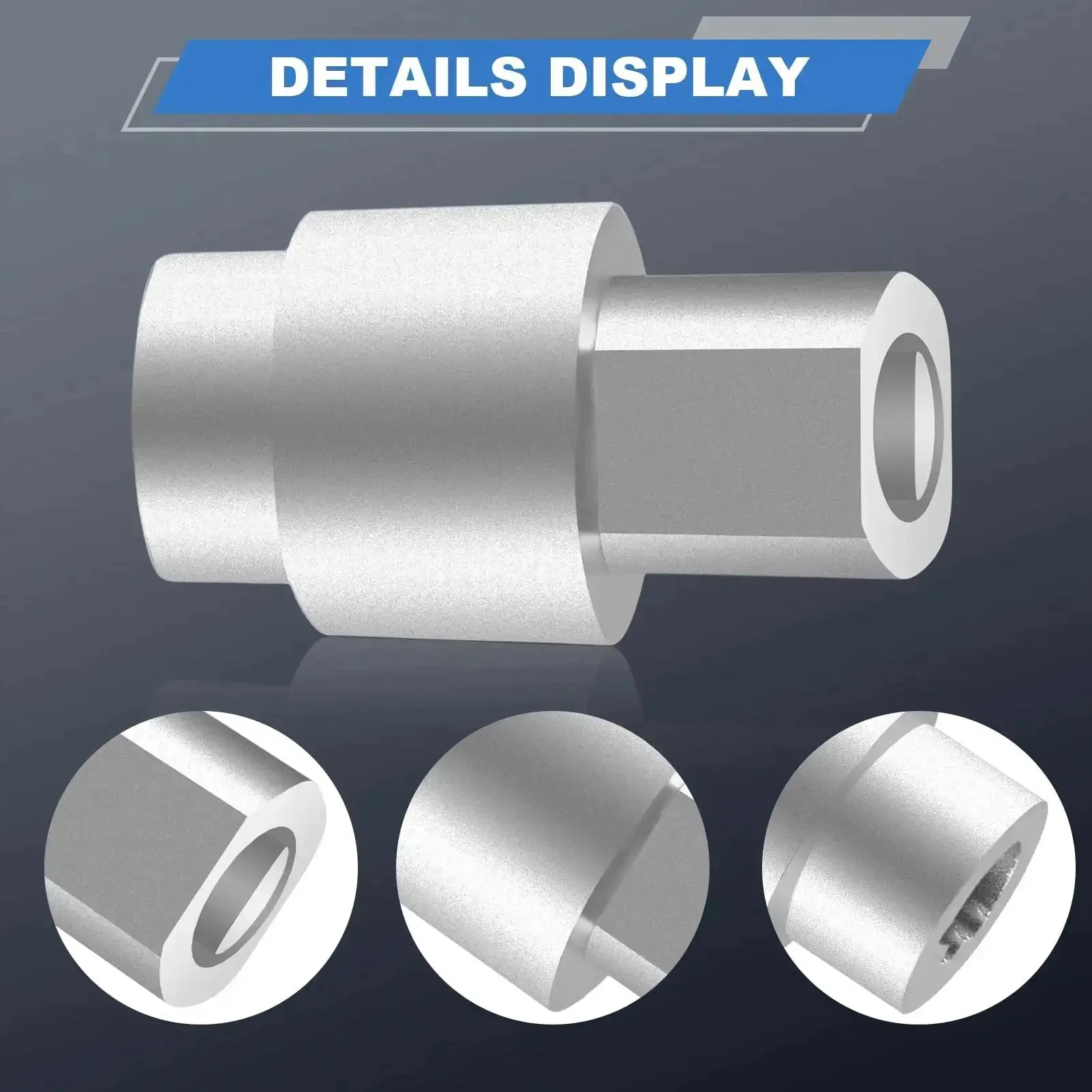 Upgraded Aluminum Temperature Door Servo Coupling Direct Replacement For Ram 1500 1999-2001 And Ram 2500 3500 1999-2002 1Pc Heavy Duty Aluminum Alloy Fitment - Image 4