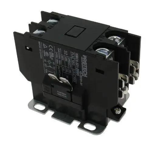 Upgraded One Pole 30 Amp Condenser Contactor With 24 Volt Coil And Sealed Contacts No Fuss Install OEM Replacement For Most Residential AC Systems Model 42-42728-02