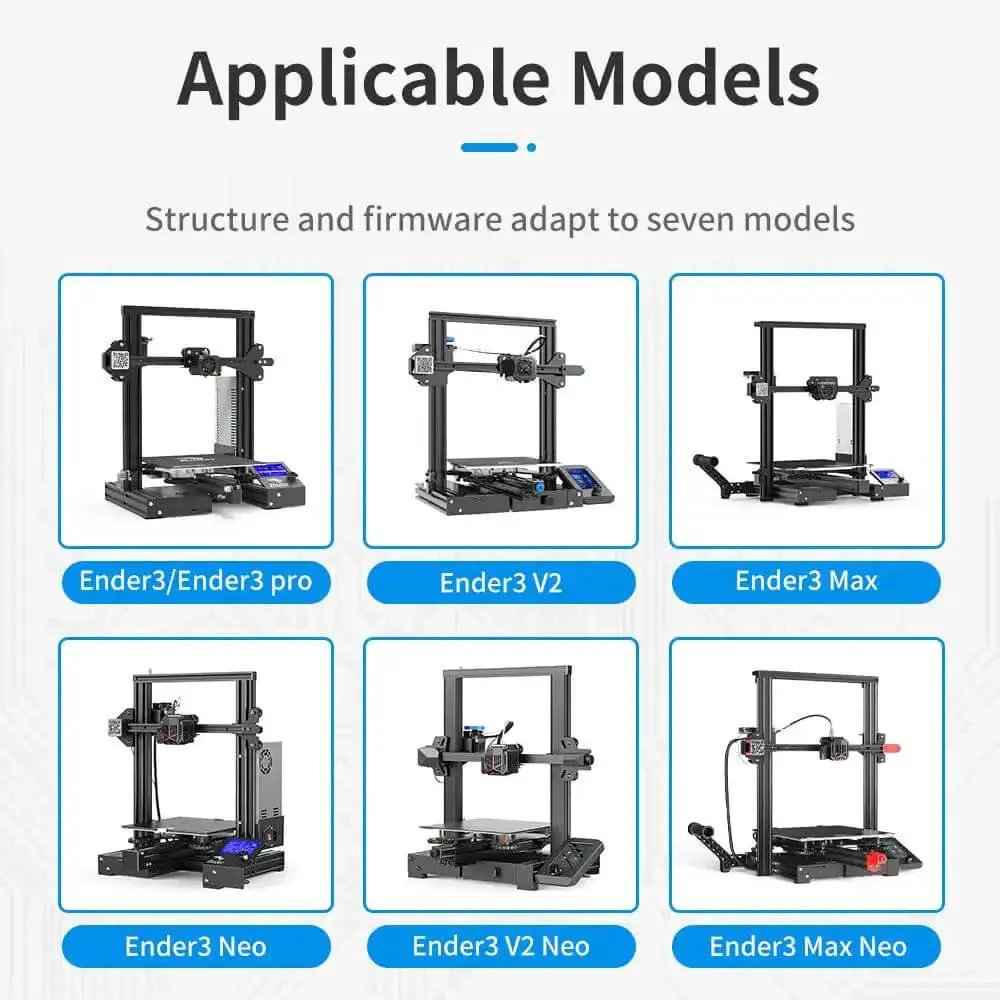 Upgraded Silent Mainboard With TMC2225 Drivers For Ender 3 Series 3D Printers Marlin 2.0 Ready Dead Quiet Performance Under 50dB Compatible With Ender 3 Pro Ender 3 V2 Ender 3 Max Ender 3 Neo 3 V2 Neo And More - Image 2
