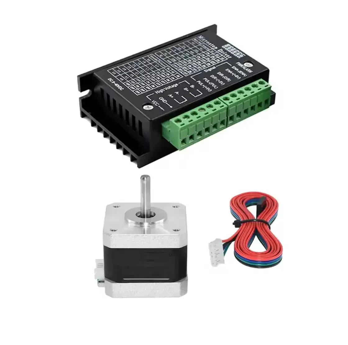 Upgraded TB6600 Stepper Driver Kit With Nema 17 HS4401S Motor For CNC Machines Engraving And 3D Printers The Go To Kit For XYZ Tables Laser Cutters And Pick And Place Devices