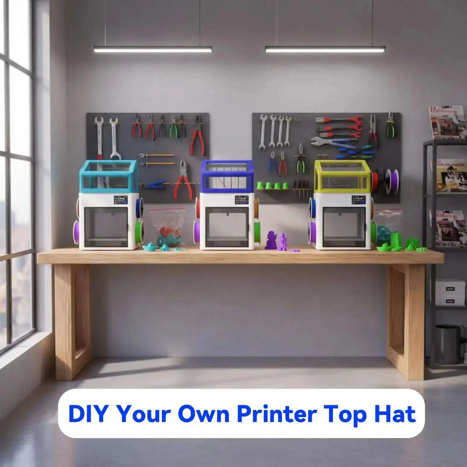 Upgraded Top Cover For Snapmaker U1 Printer With DIY Color Options And Pro Grade Style Optimized Enclosure For Quiet Printing Odor Reduction And Stable High Temp Filament Performance For ASA And PC - Image 5
