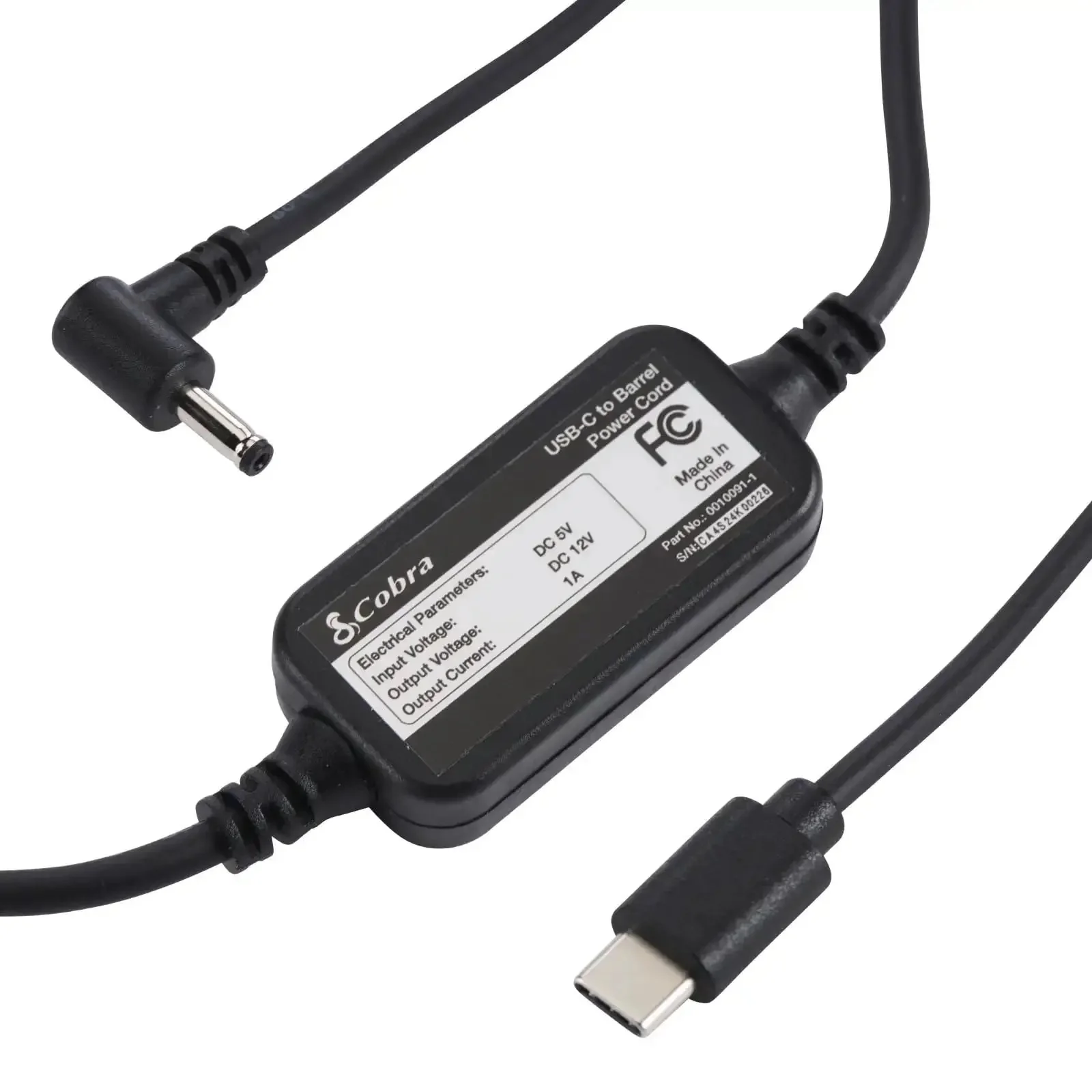 Usb C To Barrel Connector Radar Detector Power Cable For RAD350 380 450 480i 700i Compatible With Windshield Mounts And Usb C Power No Lighter Needed 3 Point 6 Foot Easy Plug And Play - Image 6