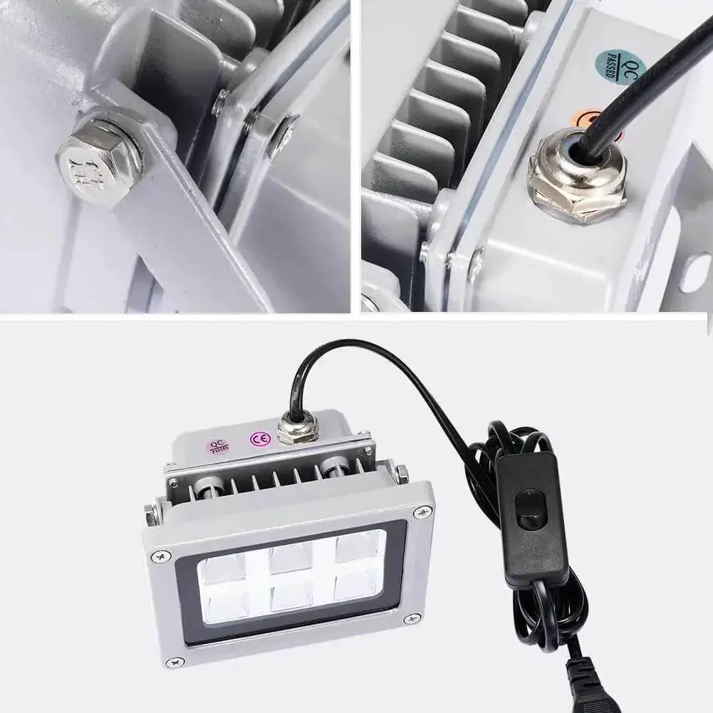 UV Resin Curing Light For 3D Printers With 360 Degree Rotating Solar Turntable 6x405nm LEDs For SLA DLP LCD Printers Quickly Solidify Photosensitive Resin DIY Curing Enclosure - Image 3