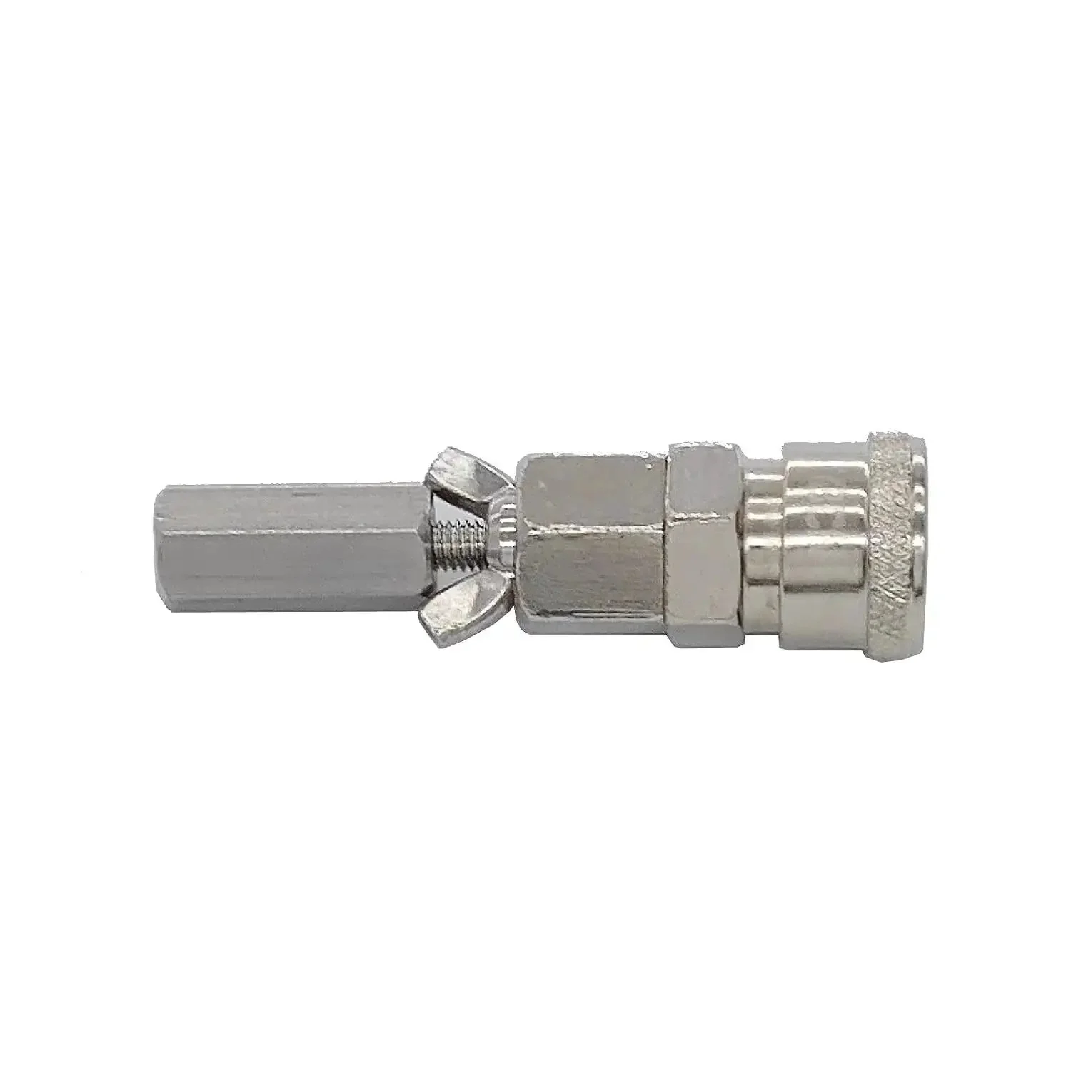 VacU Lock End Connector For Reciprocating Linear Actuator DIY Design In Stainless Steel With M8 Thread 3.3 Inch Height And 121g Weight Durable Heavy Duty Quick Connect For Industrial Apps And Home DIY Projects - Image 2