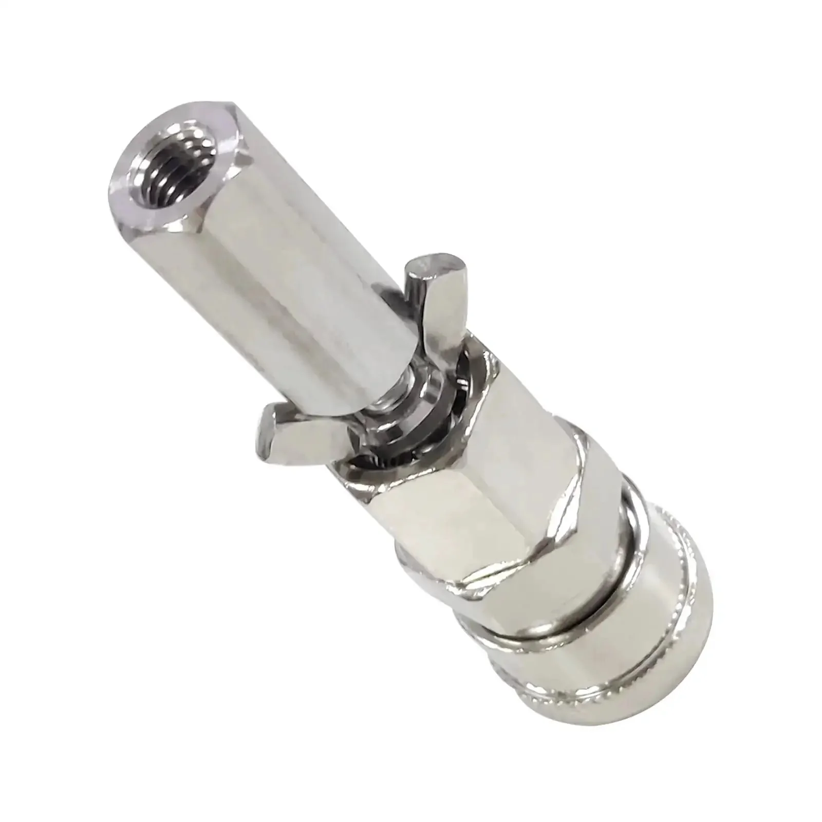 VacU Lock End Connector For Reciprocating Linear Actuator DIY Design In Stainless Steel With M8 Thread 3.3 Inch Height And 121g Weight Durable Heavy Duty Quick Connect For Industrial Apps And Home DIY Projects - Image 6