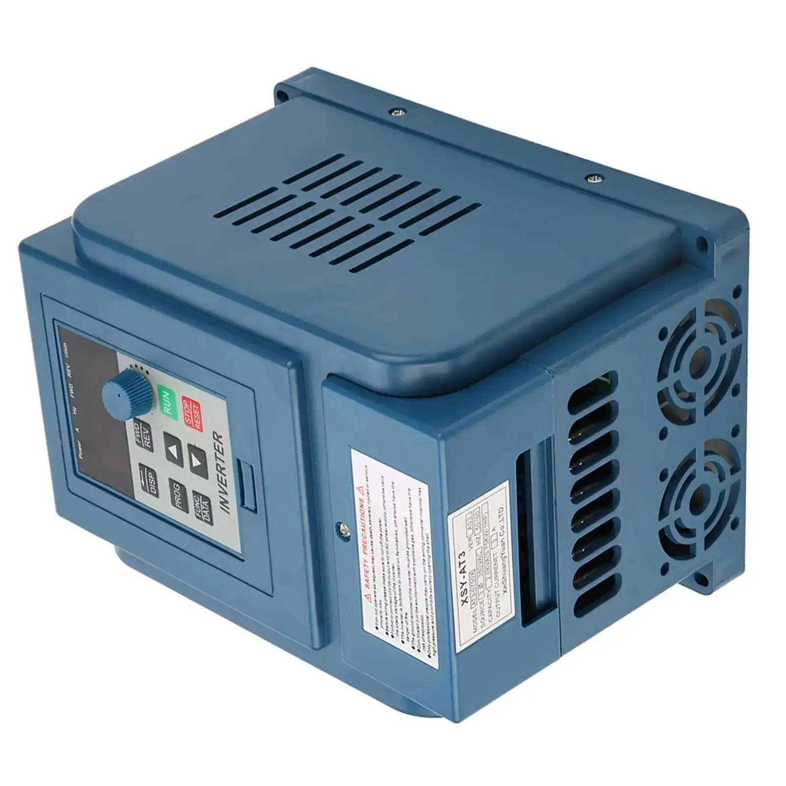 Variable Frequency Drive 380V 3A Speed Controller For 3 Phase 0.75kW Motor With Wide Speed Range And Beefed Up Anti Trip For Tough Heavy Industrial Use - Image 8