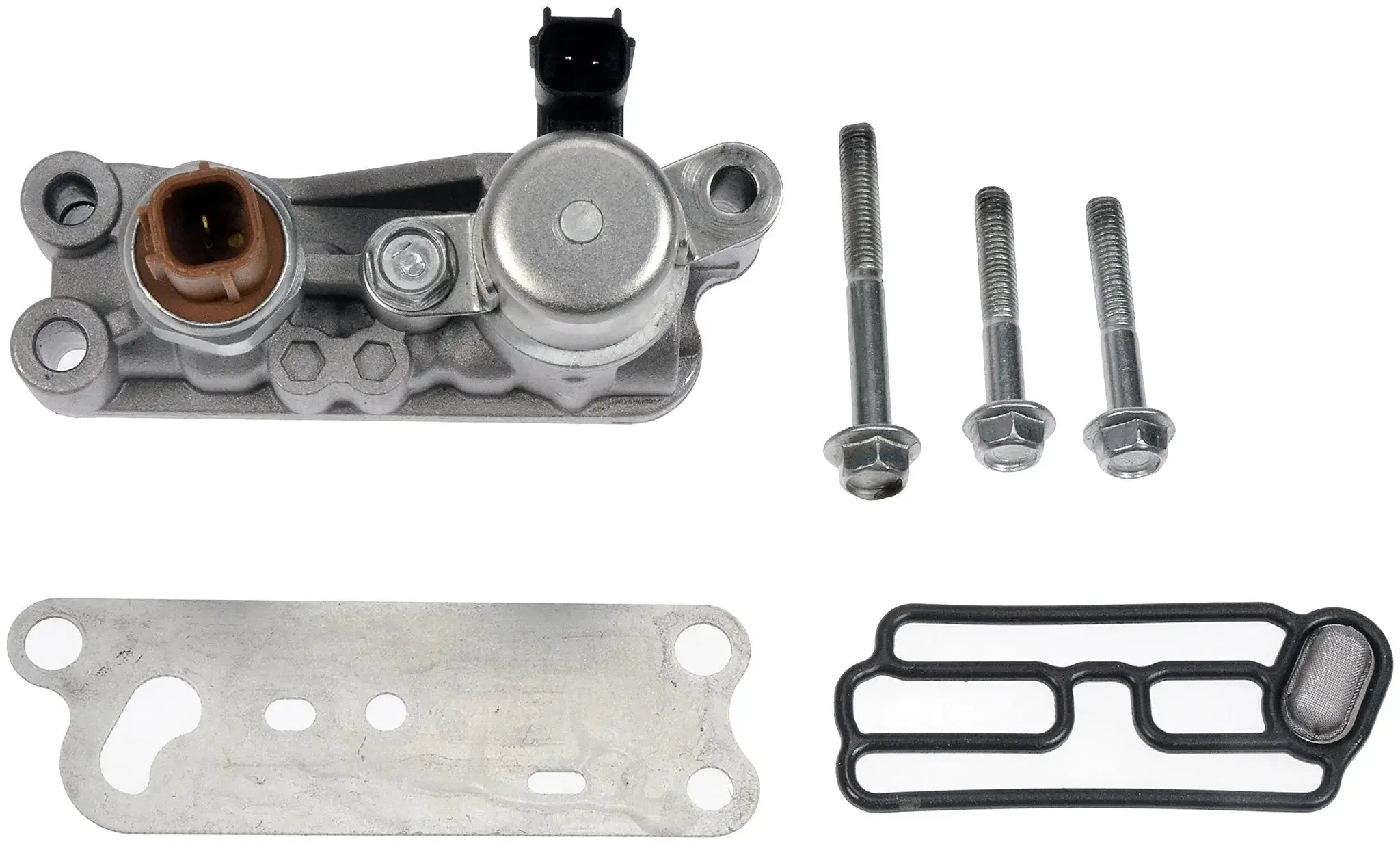 Variable Valve Timing Solenoid Kit For Acura And Honda, OE Fix, Replace Only The Top Half Of The Spool Valve And Gasket, Save Cash On Repairs, Easy Install, Includes Top Half, Gaskets, And Oil Seals - Image 3