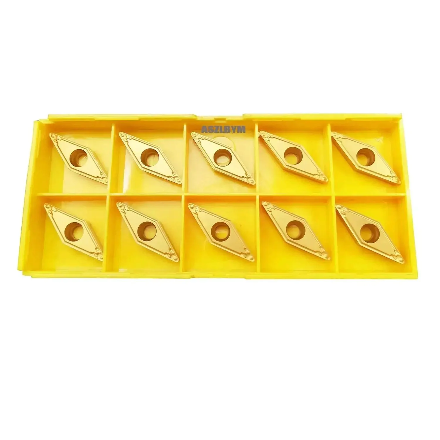 VBMT332 VBMT160408 HQ US735 CNC Lathe Indexable Carbide Turning Insert Cutting Blade For VBMT Tool Holder Multilayer Coated 3/16 Inch Thick 1/32 Inch Radius High Speed Roughing For Steel Cast Iron - Image 2