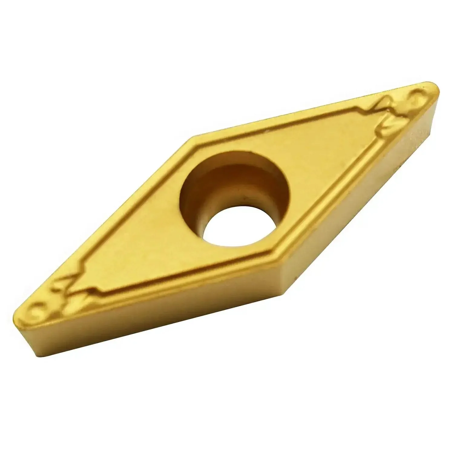 VBMT332 VBMT160408 HQ US735 CNC Lathe Indexable Carbide Turning Insert Cutting Blade For VBMT Tool Holder Multilayer Coated 3/16 Inch Thick 1/32 Inch Radius High Speed Roughing For Steel Cast Iron - Image 5
