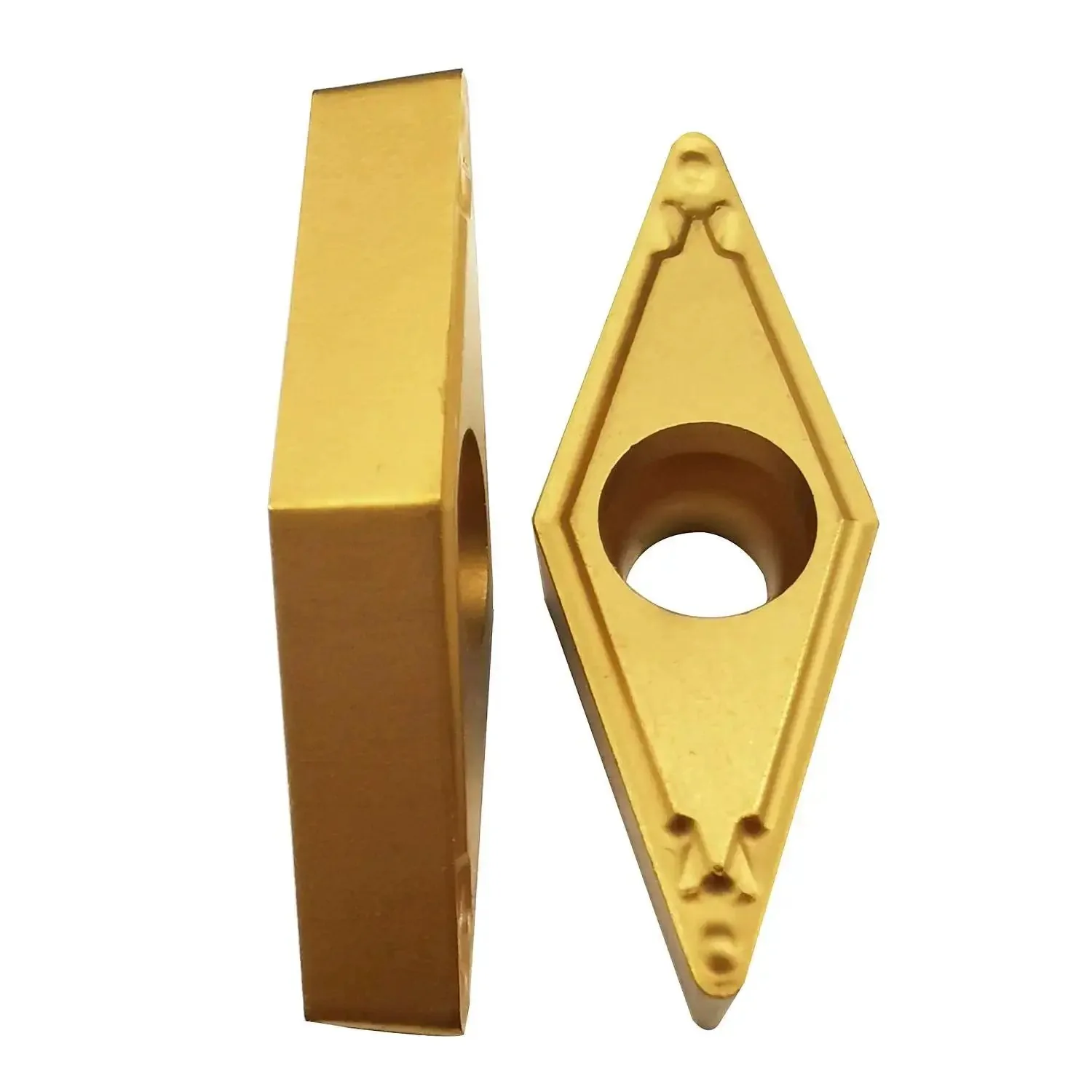 VBMT332 VBMT160408 HQ US735 CNC Lathe Indexable Carbide Turning Insert Cutting Blade For VBMT Tool Holder Multilayer Coated 3/16 Inch Thick 1/32 Inch Radius High Speed Roughing For Steel Cast Iron - Image 6