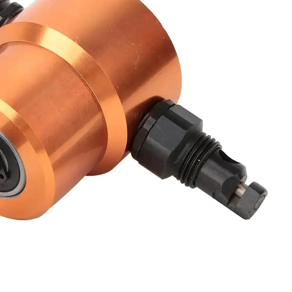 Versatile Nibbler Drill Attachment For Sheet Metal Cutting 360 Degree Double Head Cutter For DIY Car Repair And Home Projects No Burrs Lightweight And Easy To Use Delivers Precise Cutting And Time Saving Pro Grade Metal Fabrication - Image 3