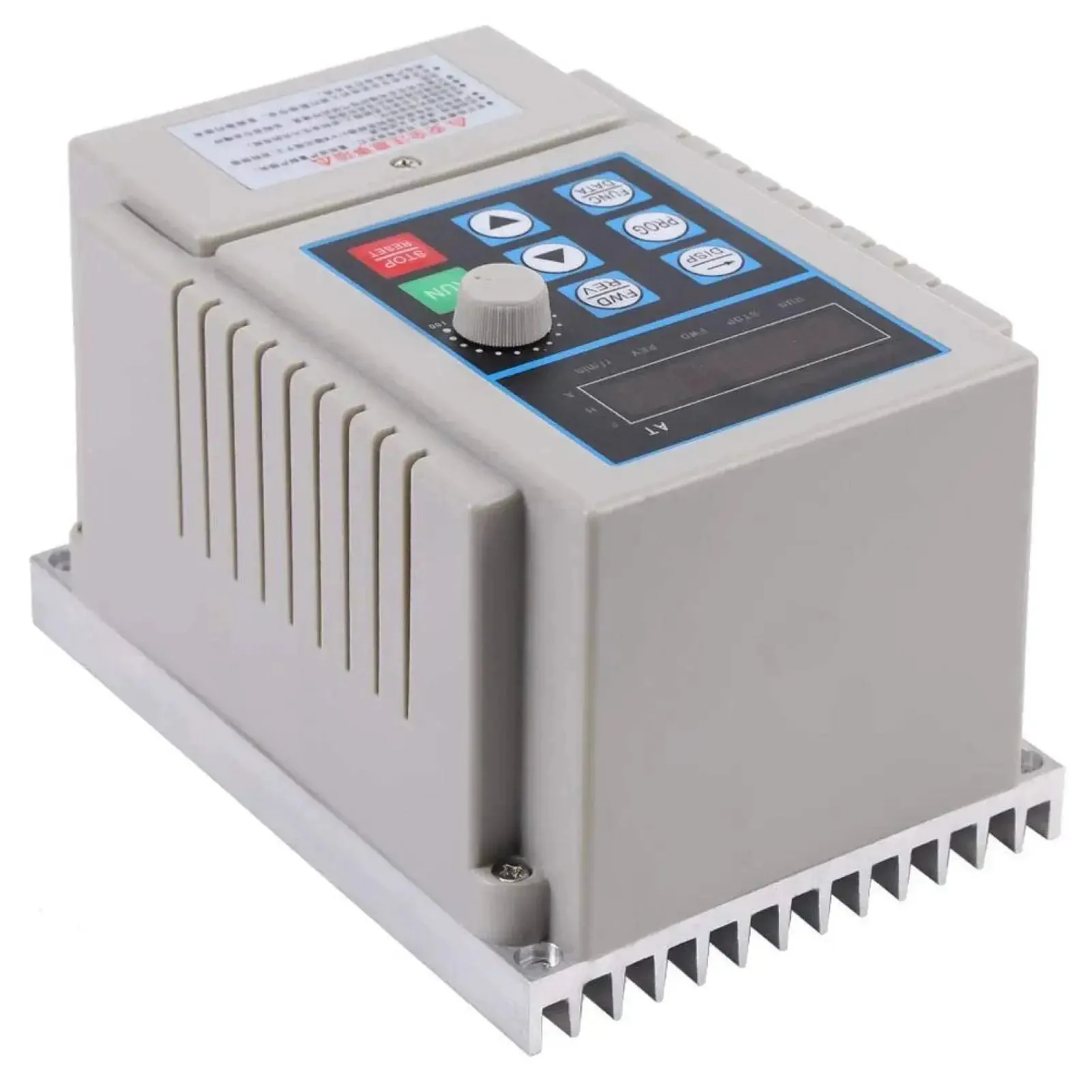 Versatile Variable Frequency Drive For 0.45KW Single Phase Motors 220V 2.5A VFD Speed Controller Plug And Play Ready With Wide Range And Smooth Start Rock Solid Torque Anti Trip Stability And Rugged Power Supply Tolerance For Rough Conditions - Image 8