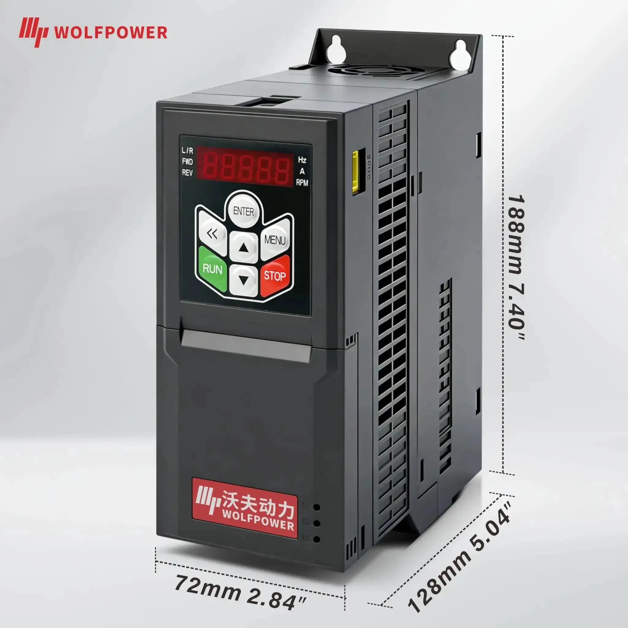 VFD Variable Frequency Drive 220V For Single Phase Or Three Phase Input With Three Phase Output 50 And 60 Hz Frequency 0 To 500 Hz Output Range 0.75 kW To 4 kW Universal AC Motor Speed Controller Plug And Play Ready - Image 6