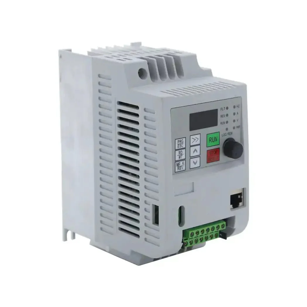 VFD Variable Frequency Drive 220V Inverter For Spindle Motor Speed Control From 0.75KW To 7.5KW 1 Phase Input 3 Phase Output AC Motor Speed Regulator For CNC Machines - Image 4