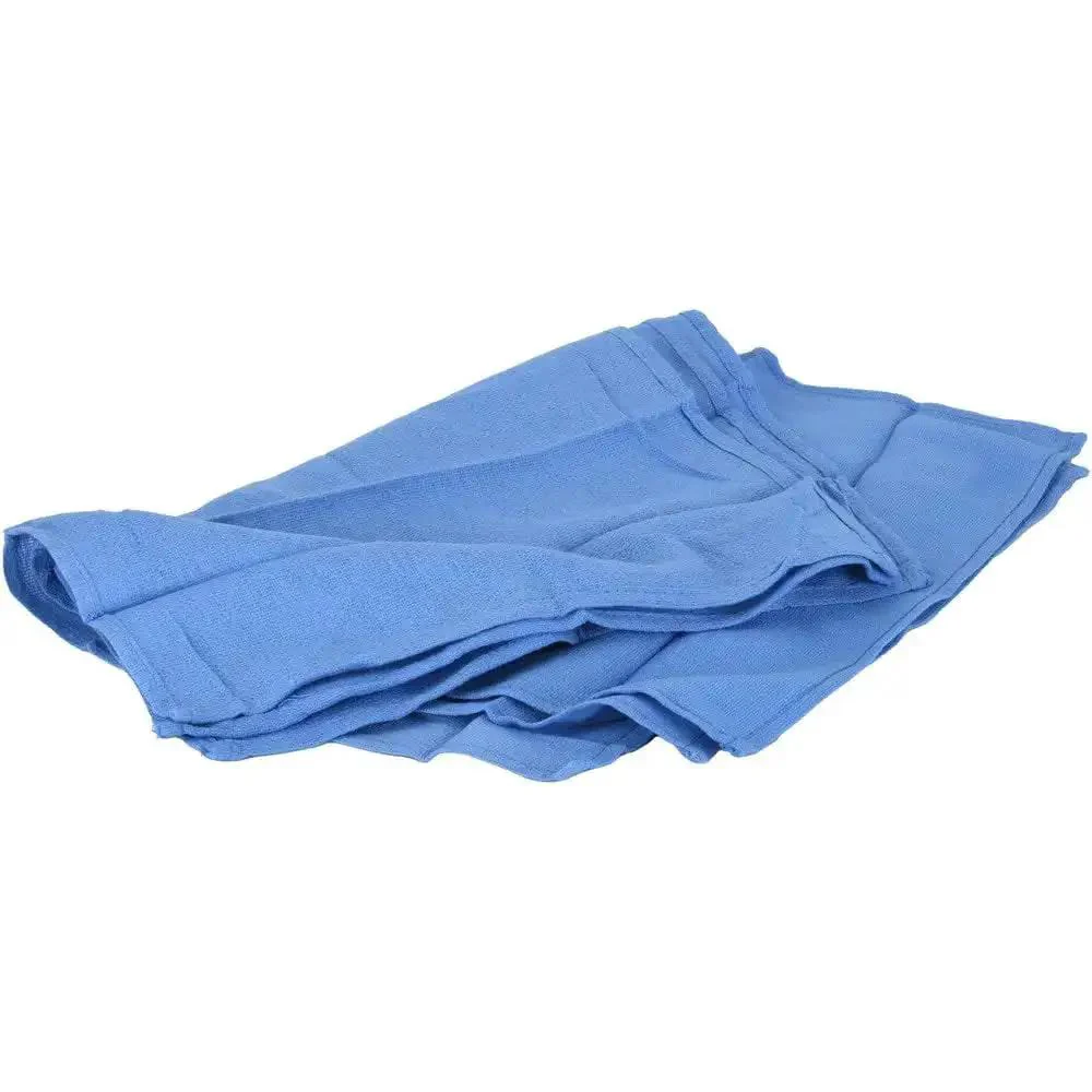 Virgin Surgical Lint Free Blue Cotton Huck Towels 5 Lb Box 16 By 25 Inch Absorbent Soft For Oil And Grease Wet Jobs Waxing And Polishing Low Lint High Absorbency Ideal For Medical Dental And Automotive Use - Image 3