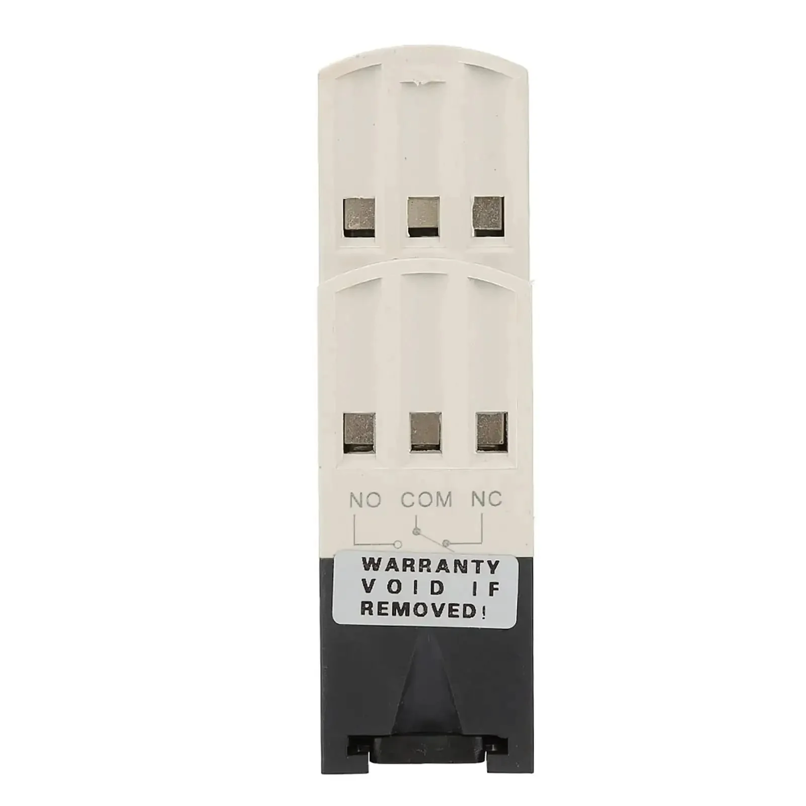 Voltage Monitoring Relay With Adjustable Over And Under Voltage Protection Delay Timer 35mm DIN Rail Mount DC 24V For Solar Setups Real Time Monitoring Dual Normally Open And Closed Contacts Indicator Lights - Image 3