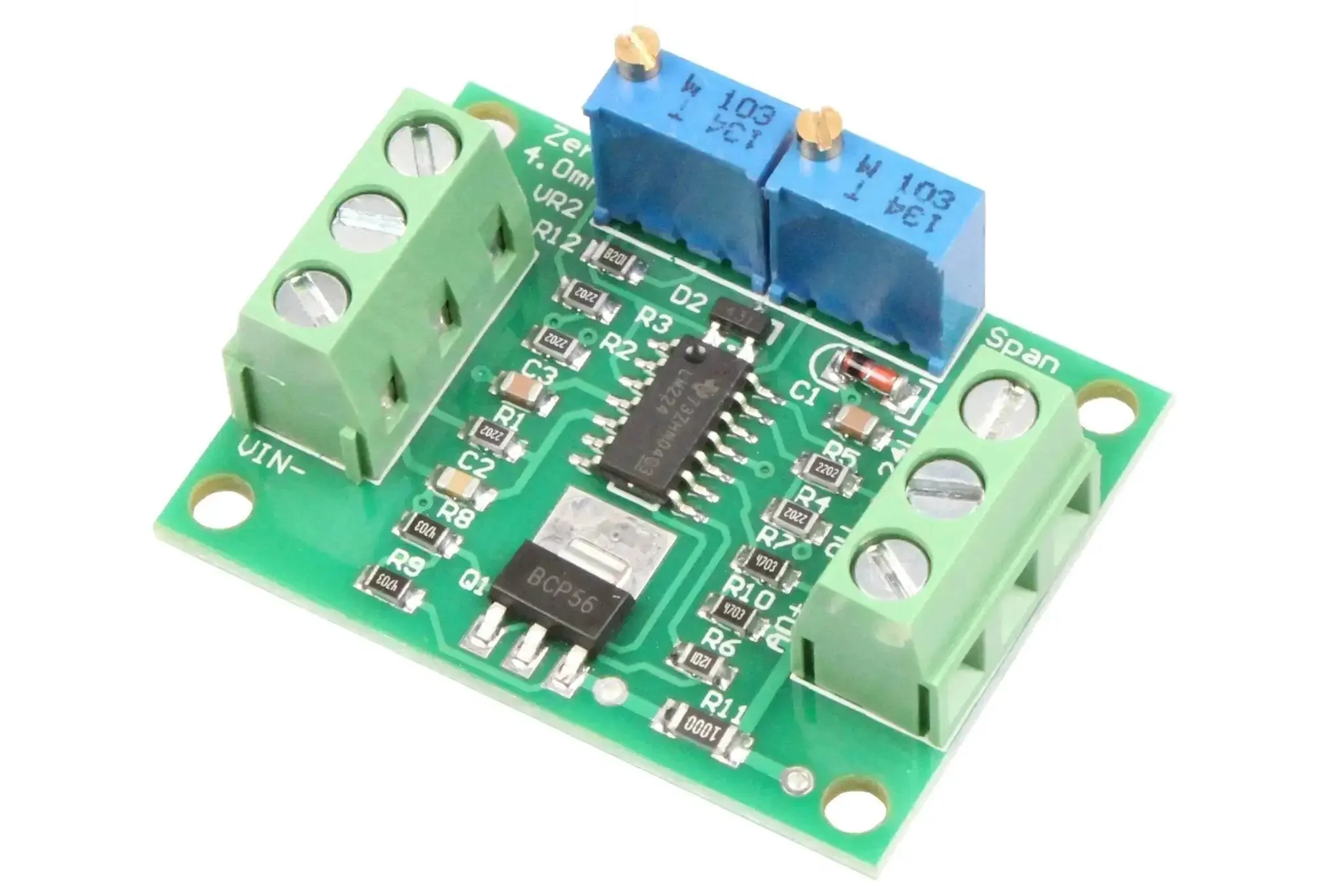 Voltage To Current Converter Module 0-10V To 4-20mA Signal Output With Adjustable Current Range No Fuss Plug And Play Setup For PLC Debugging Inverter Control Instrumentation Testing Valve Control LED Testing