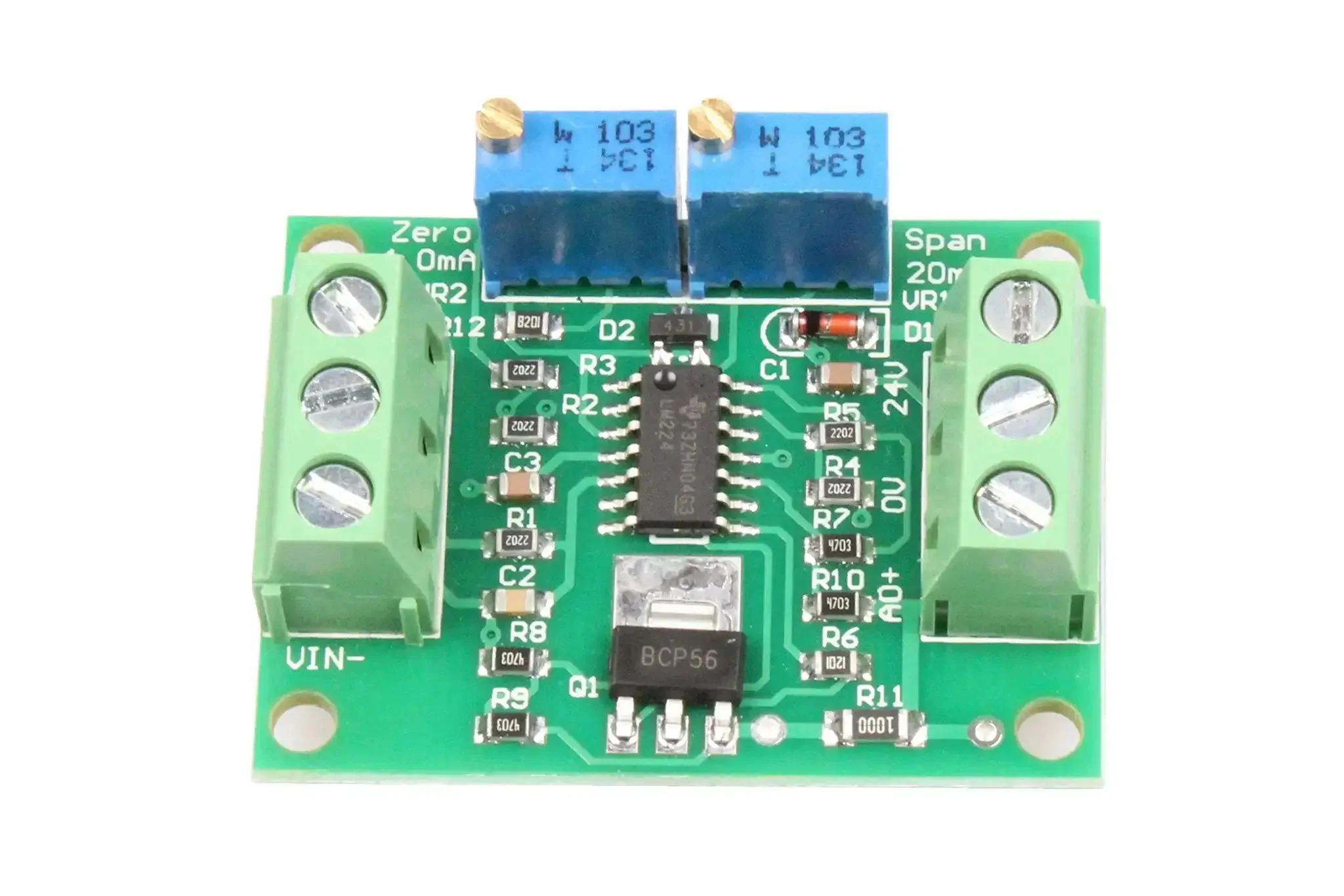 Voltage To Current Converter Module 0-10V To 4-20mA Signal Output With Adjustable Current Range No Fuss Plug And Play Setup For PLC Debugging Inverter Control Instrumentation Testing Valve Control LED Testing - Image 5