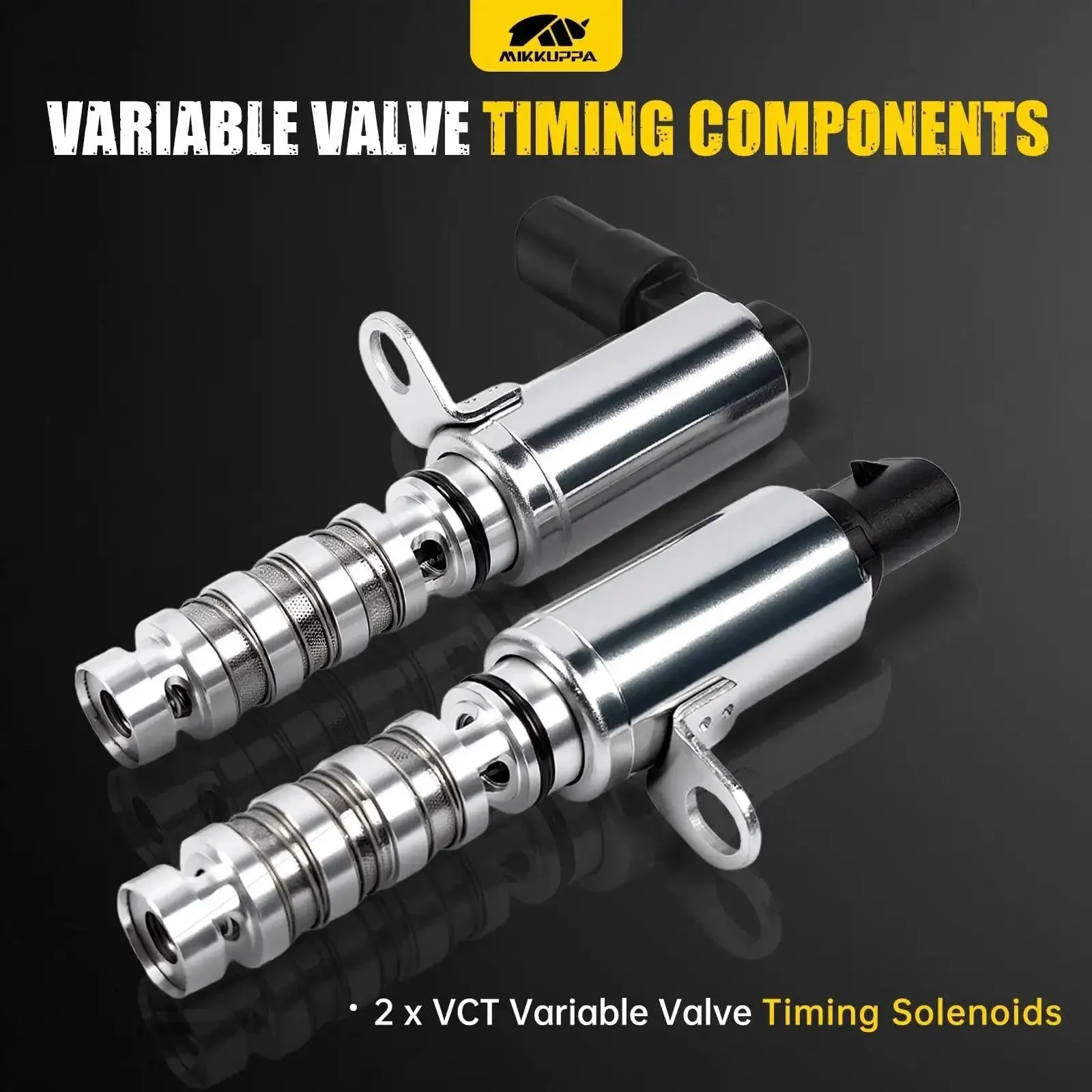 VVT Solenoid Kit For Kia Soul Forte And Hyundai Tucson Elantra 1.8L 2.0L Camshaft Position Actuator Solenoid Valve Replacement Replaces 243752E100 243552E100 918-033 918-034 Plug And Play Easy Install - Image 7