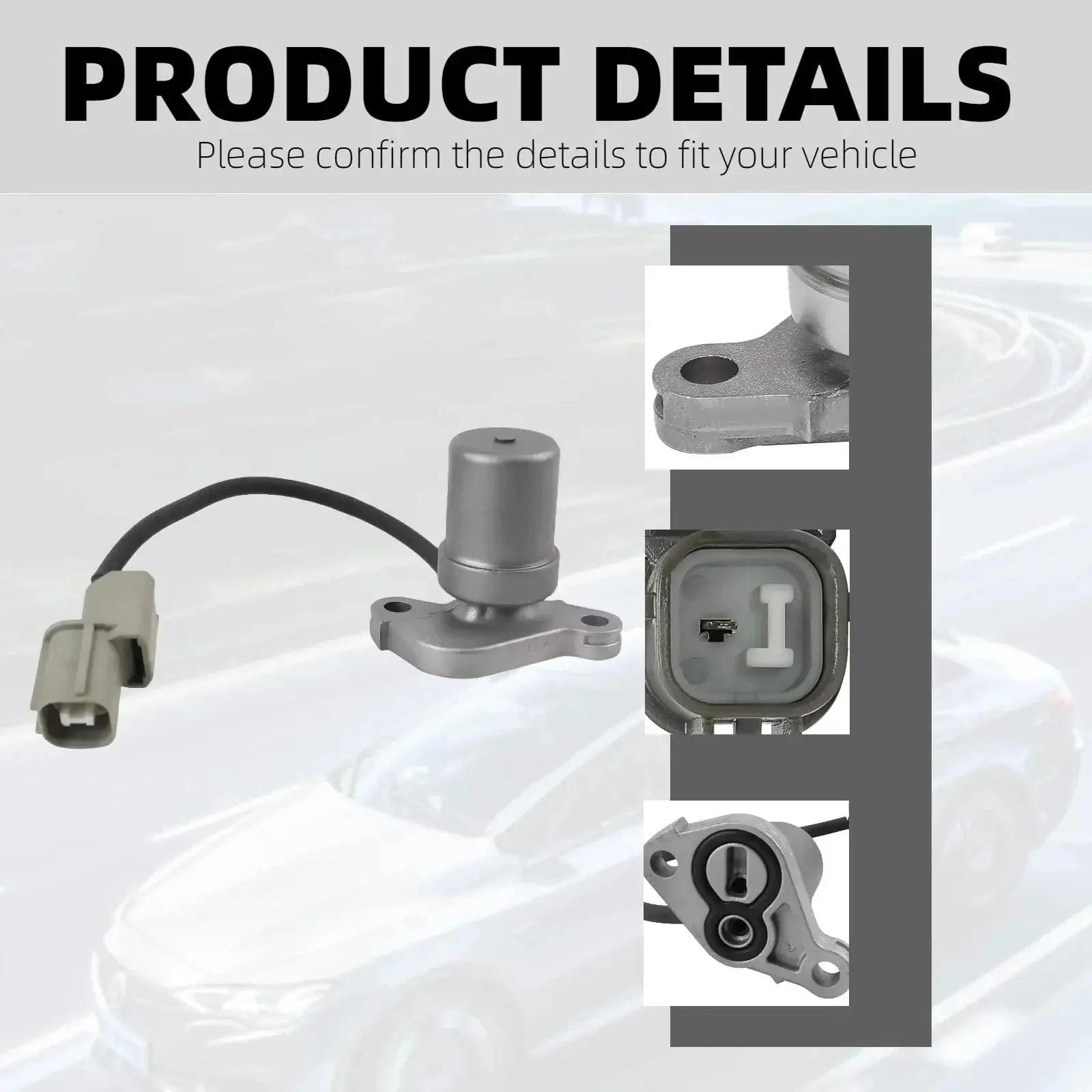 VVT Solenoid Replacement For Acura CL MDX RL TL Accord Odyssey Pilot Ridgeline 3L Direct Drop-In Fit 2000-2008 Models 12582258 36171P8EA01 TS1156 VVS189 918-082 Camshaft Position Actuator - Image 4
