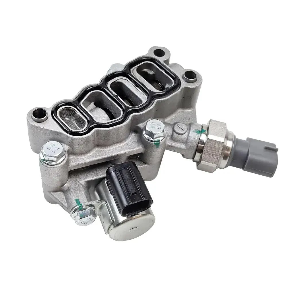 VVT Solenoid Spool Valve Kit With Gasket For Honda Accord Odyssey Pilot V6 3.0L 3.5L Engines, VTEC Solenoid, Dual Linear Shift Solenoid, OE 918-078 Replacement, Smooth Shifts, Reliable Performance, DIY Friendly
