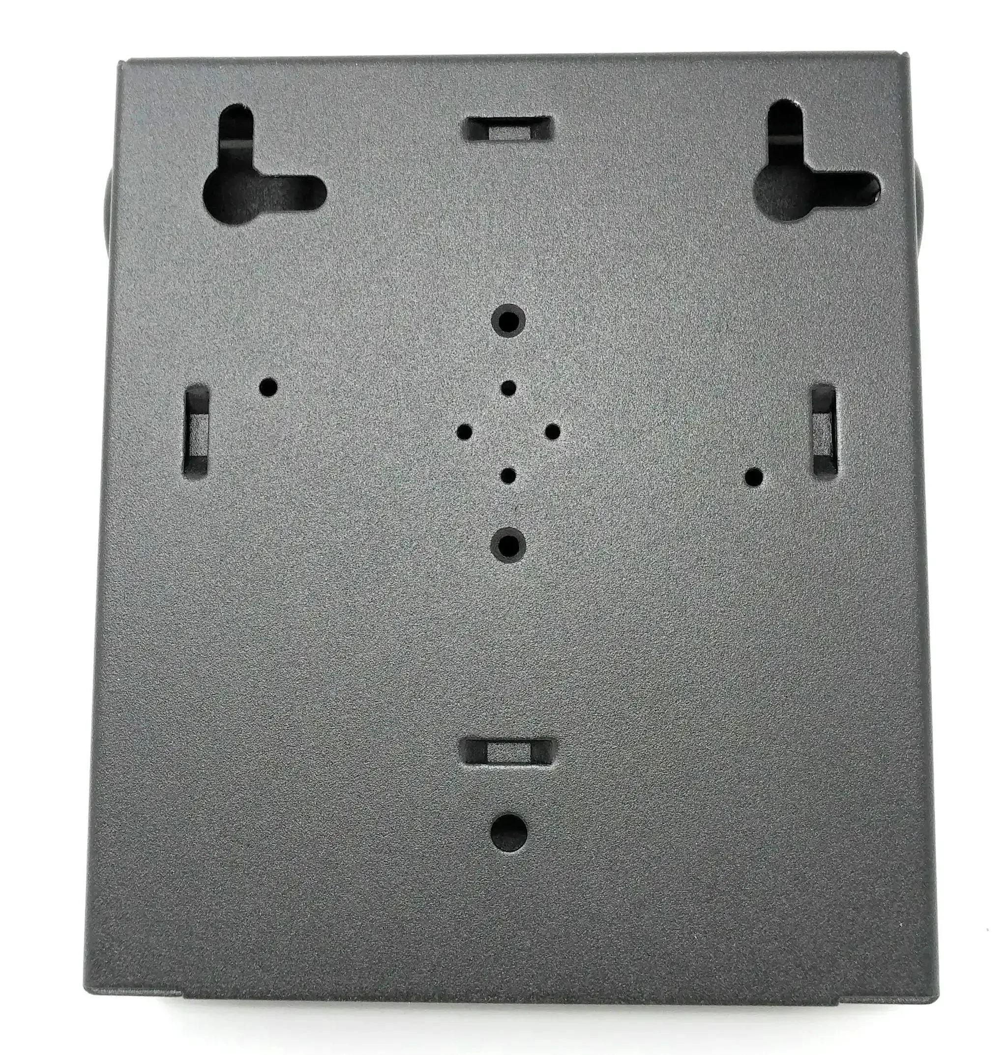 Wall Mount Fiber Enclosure With Spool And Loaded 6 Port LC UPC OM3 Multimode Duplex LGX Panel Black Pro Grade Build For Easy Data Center Cabling And Rack Ready Organization - Image 2