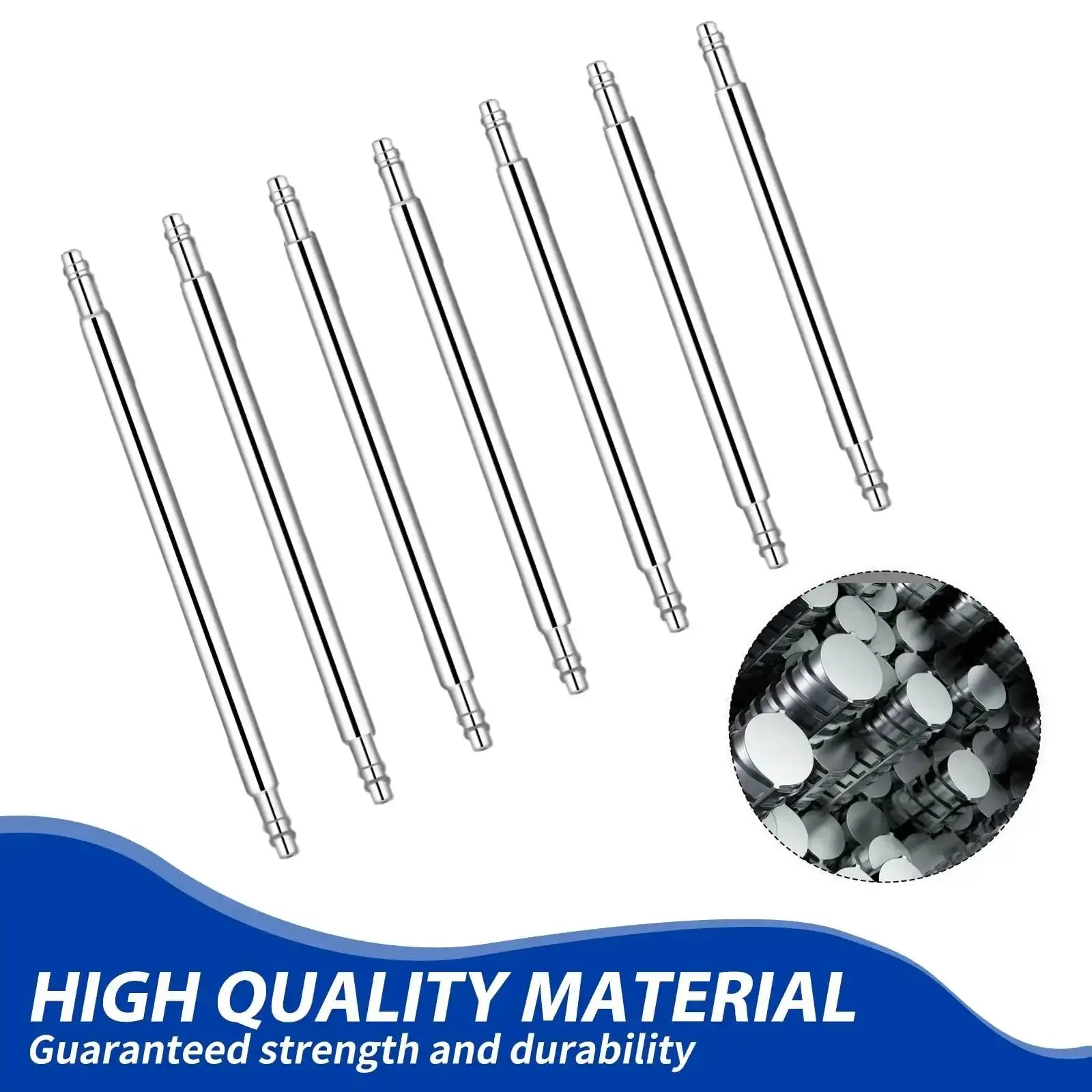 Watch Band Pins Replacement Kit 16 Pieces Pro Grade 1.5mm Stainless Steel Heavy Duty Link Remover Set For Watch Straps And Bracelets Adjustment Tools 14mm To 25mm Length Fits Most Bands - Image 7