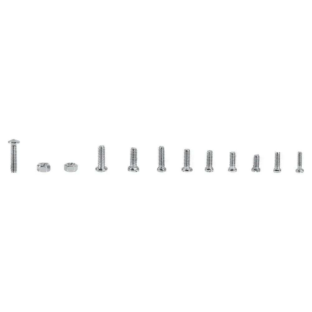 Watch Glasses And Electronics Repair Stainless Steel Screw And Nut Set 600 Pieces 12 Sizes M1 To M1.6 With Plastic Storage Box Handy Small Hardware Kit For DIY Electronics Repair Rust Resistant Durable - Image 5