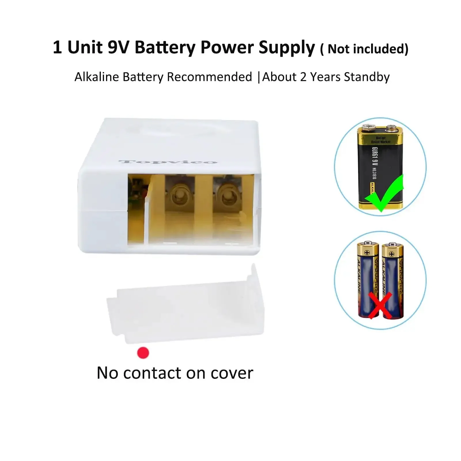 Water Leak Sensor Alarm For Basement And RV Moisture Detection, 120dB Loud Flood Alarm, Battery Operated, Works Alone, 3 Pack, Instant Alerts To Stop Water Damage And Protect Your Space - Image 6