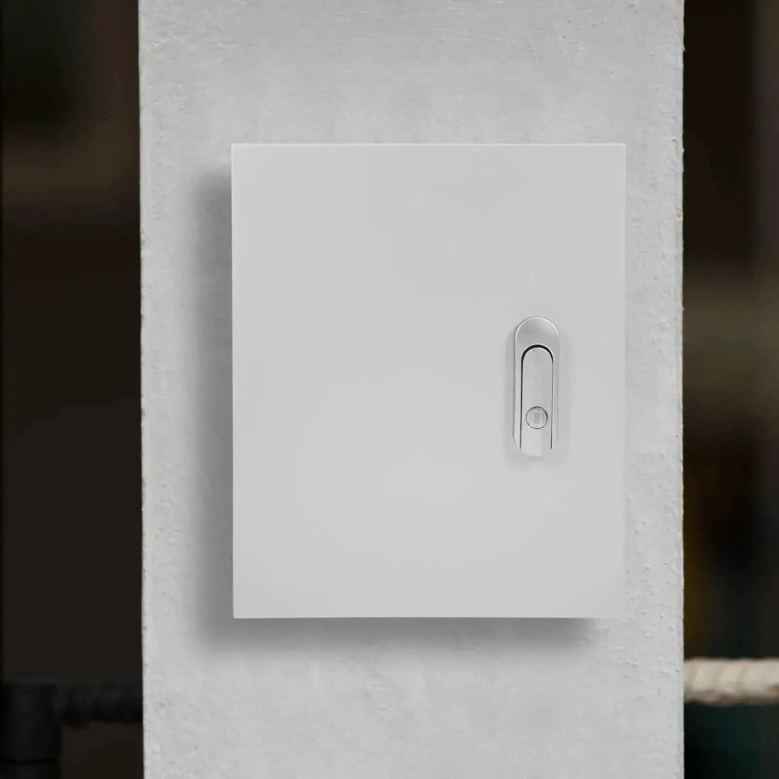 Waterproof Electrical Enclosure Box 25x30x14 Cm Plastic Vertical Distribution Cabinet For Outdoor Low Voltage Control Panels Durable Weatherproof Junction Box With Removable Galvanized Mounting Plate - Image 7