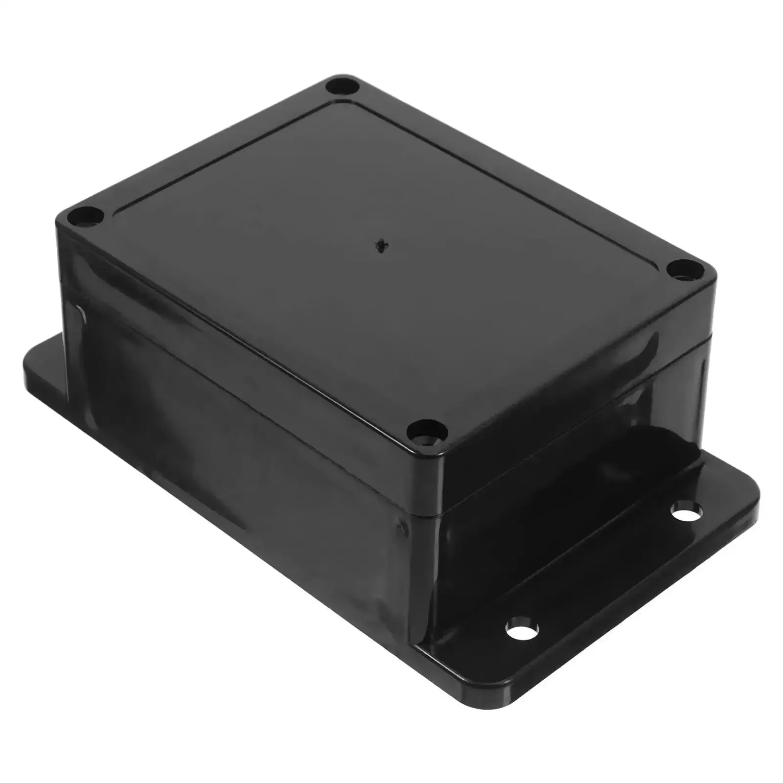 Waterproof Electrical Junction Box Enclosure 115x90x55mm With Mounting Ear For Indoor Or Outdoor Electrical Panel And Switch Control Durable Plastic Weatherproof Shield For Safe Power Wiring