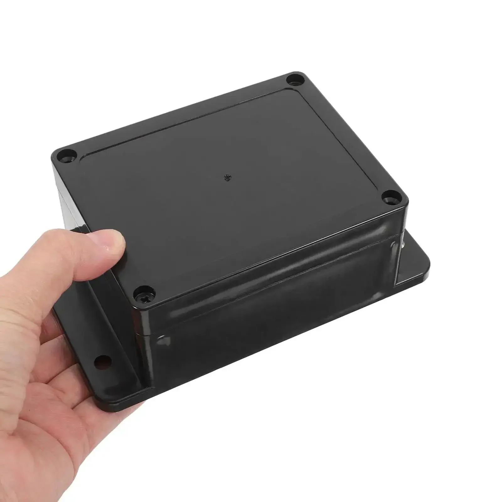 Waterproof Electrical Junction Box Enclosure 115x90x55mm With Mounting Ear For Indoor Or Outdoor Electrical Panel And Switch Control Durable Plastic Weatherproof Shield For Safe Power Wiring - Image 3