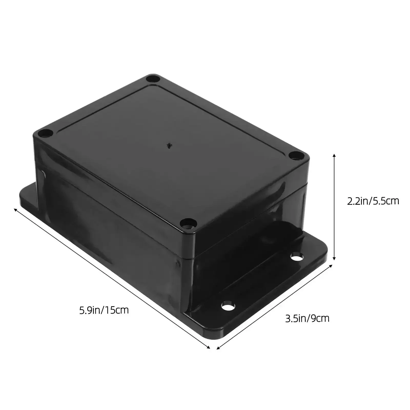 Waterproof Electrical Junction Box Enclosure 115x90x55mm With Mounting Ear For Indoor Or Outdoor Electrical Panel And Switch Control Durable Plastic Weatherproof Shield For Safe Power Wiring - Image 9