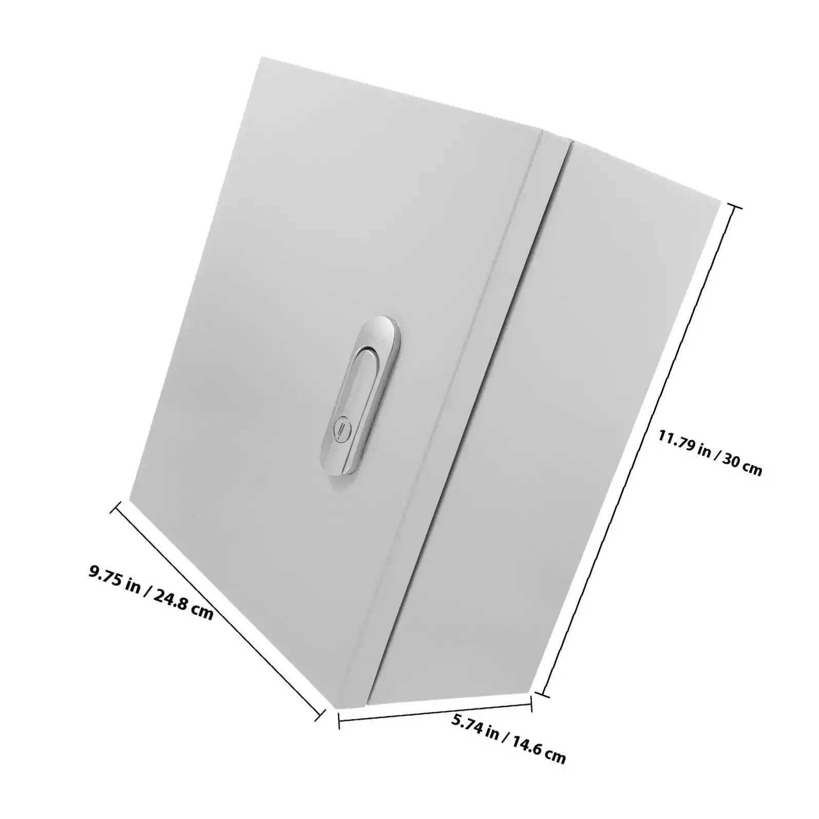 Waterproof Metal Electrical Junction Box With Plastic Lock Outdoor Enclosure Panel 25x30x14 cm Universal Power Distribution Control Cabinet ABS Plastic And Stainless Steel Enclosure - Image 9