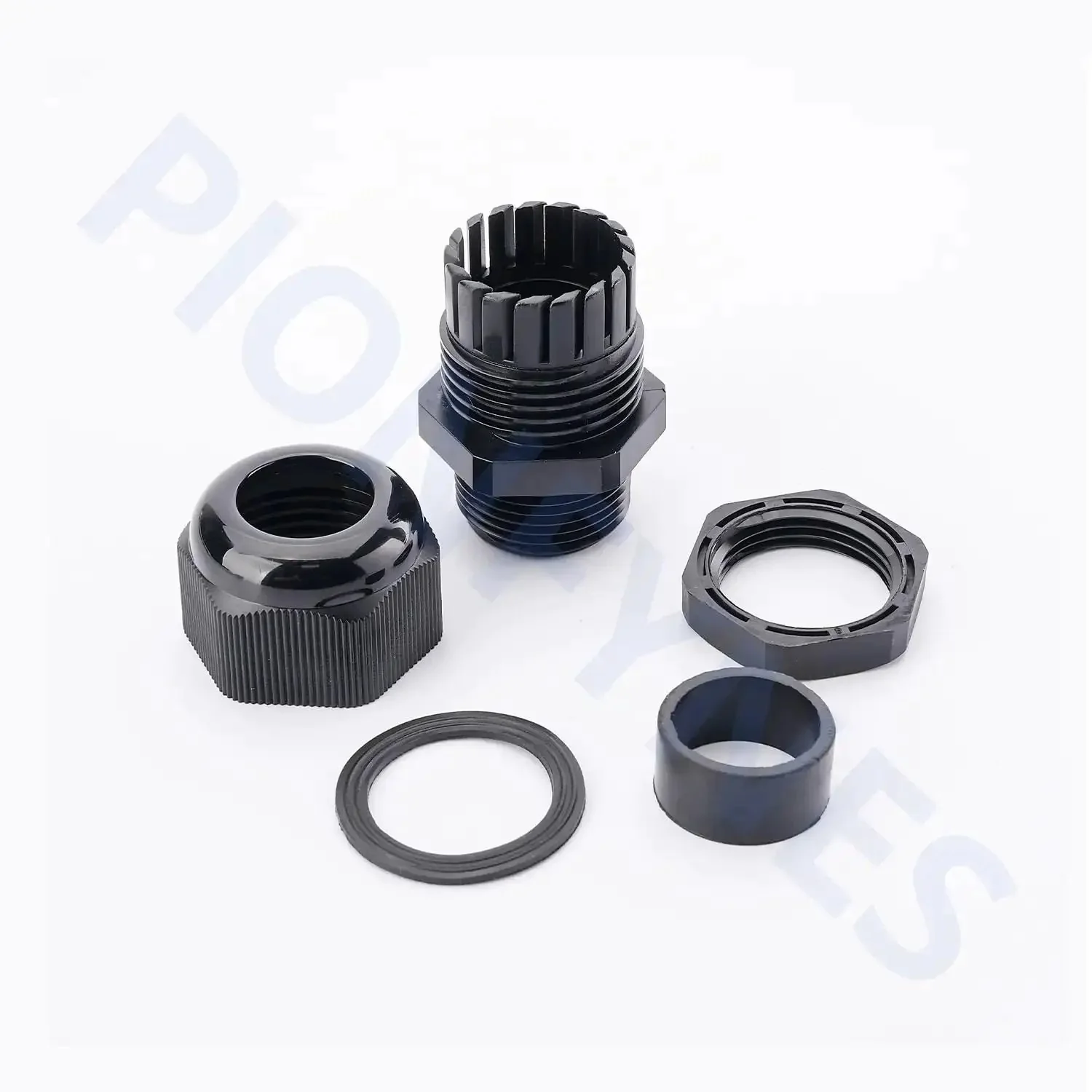Waterproof PG13 Cable Glands Kit Adjustable 6 to 12mm 0.24 to 0.47 inch Nylon Joints With Gaskets 100 Pack Outdoor Tough PA66 Seals for Indoor and Outdoor Electrical Projects - Image 5