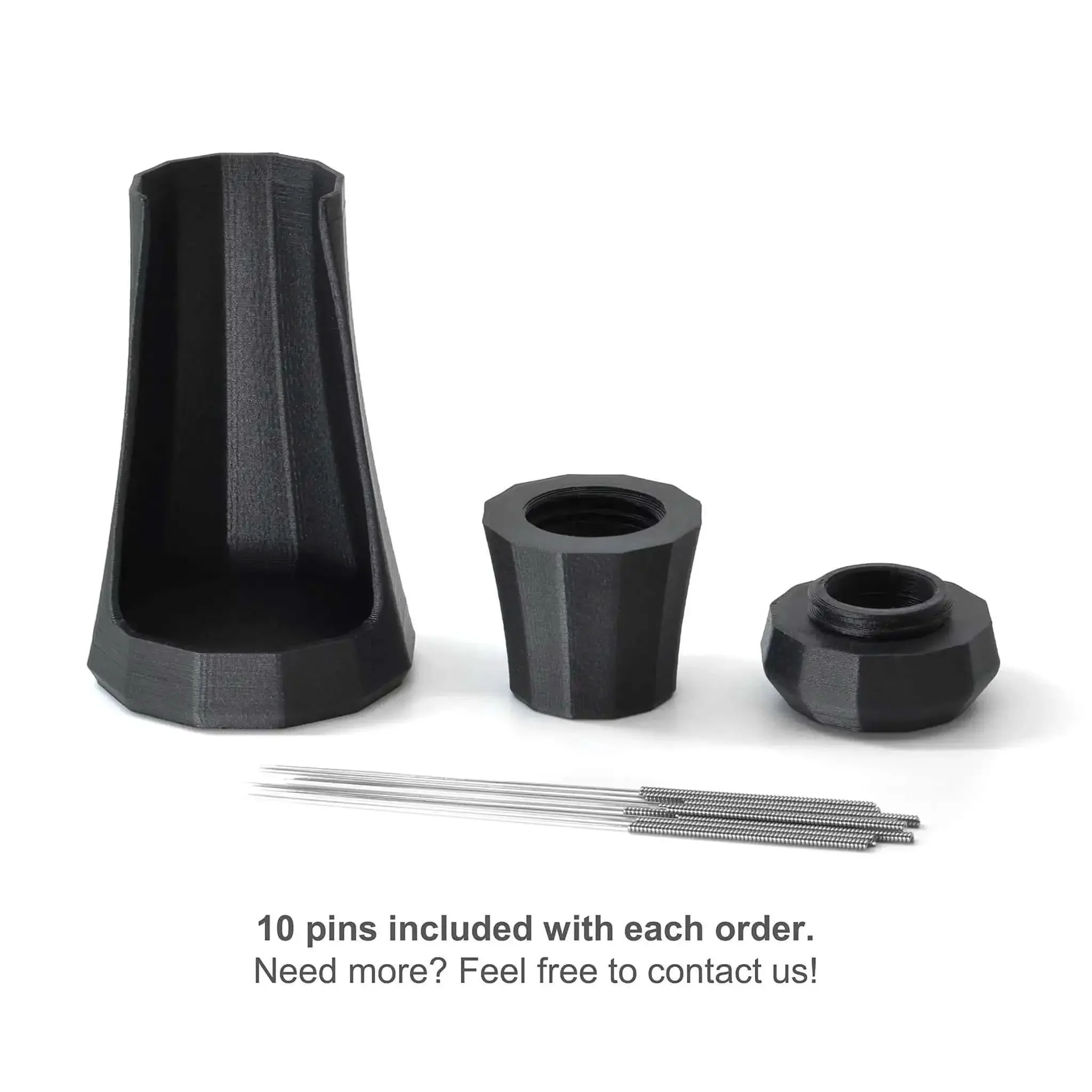WDT Tool With Self Aligning Stand For Espresso Barista Grade Needle Tech 0 4mm Stainless Steel Needles Black Finish Eliminates Clumps And Elevates Extraction Consistency At Home - Image 2