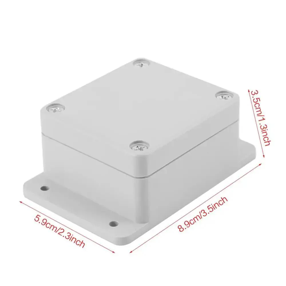 Weatherproof Electrical Junction Box 89x59x35mm IP65 Fire Retardant Enclosure For Control Panels Instruments DIY Projects Indoor Outdoor Use Built Tough For Harsh Environments - Image 7