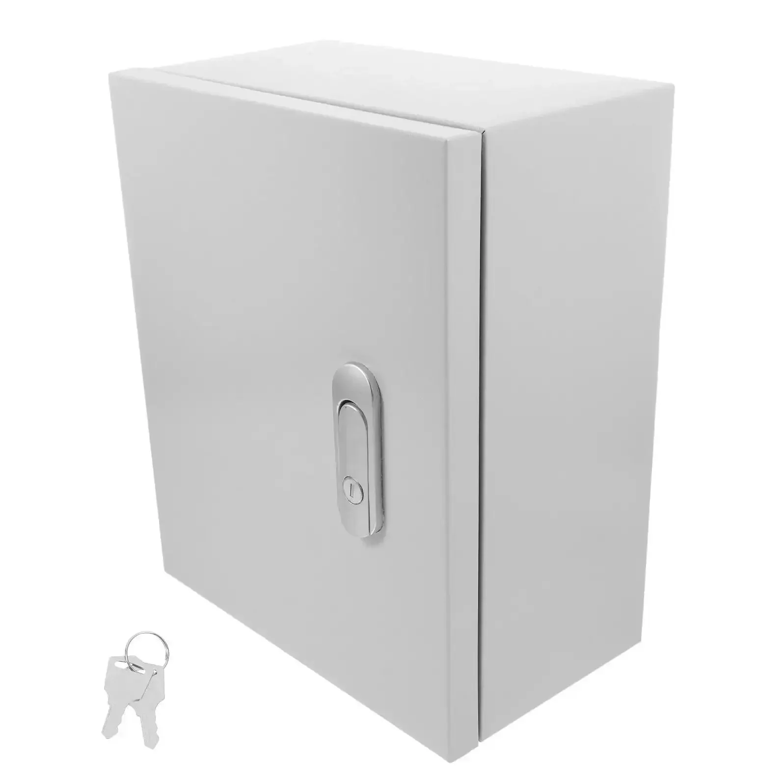 Weatherproof Outdoor Electrical Junction Box Enclosure 25x30x14cm Rugged Waterproof Plastic Control Panel Case With Lockable Cover For Outdoor Use Built To Last And Flexible Easy Installations