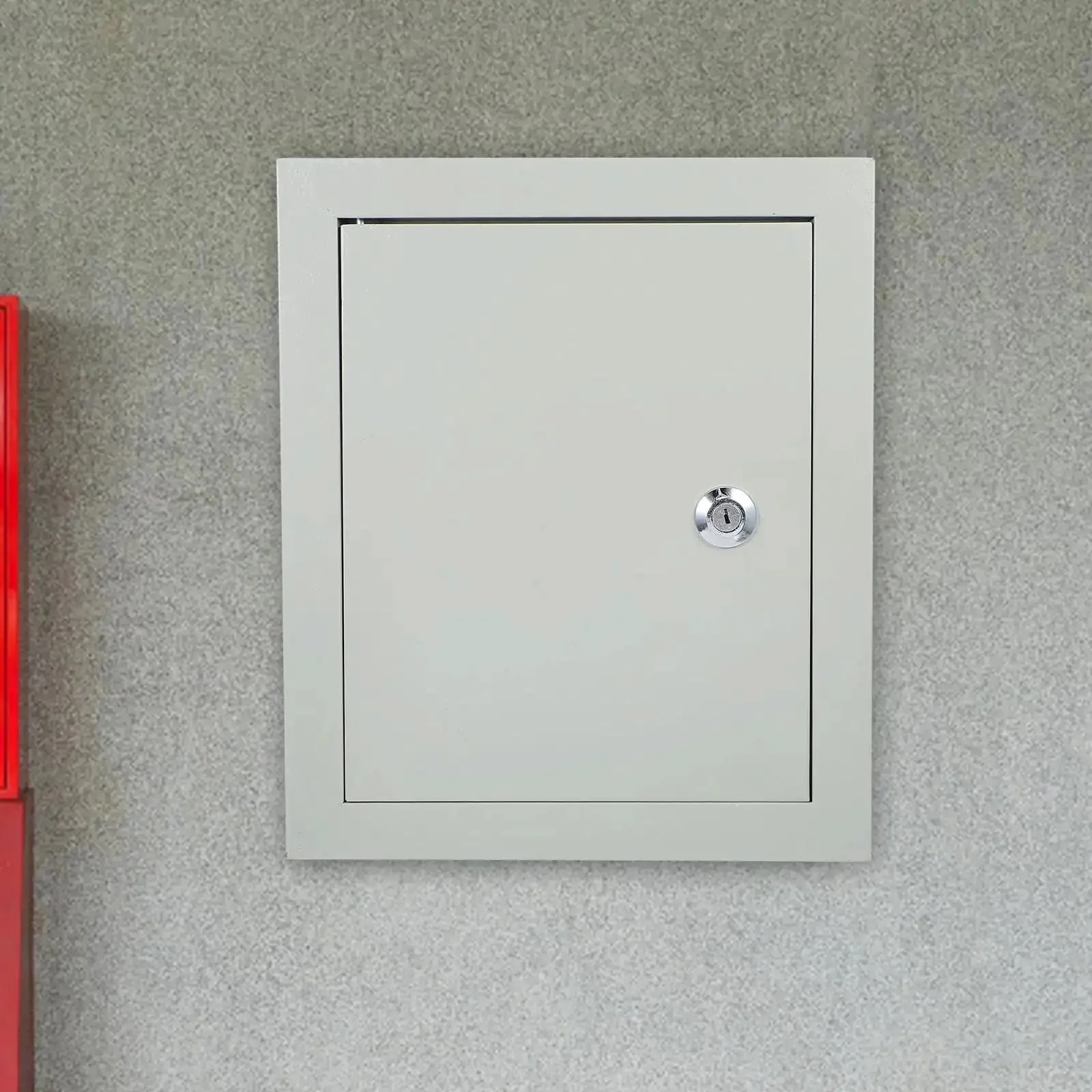 Weatherproof Outdoor Electrical Junction Box With Beefy Rugged Iron Enclosure And Mounting Plate Dustproof And Waterproof Exterior Panel Box For Cable Protection Durable Outdoor Electronics Housing - Image 8