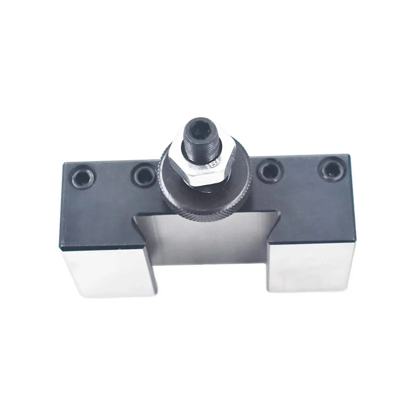 Wedge Type Piston Quick Change Tool Holder For Boring And Turning On CNC Lathes And Mini Lathes Built From Rigid Steel For Tough Use This Workhorse Makes Tool Bit Changes Up To Five Eighths Inch And Round Shanks Up To Half Inch A Breeze To Install Tool - Image 5