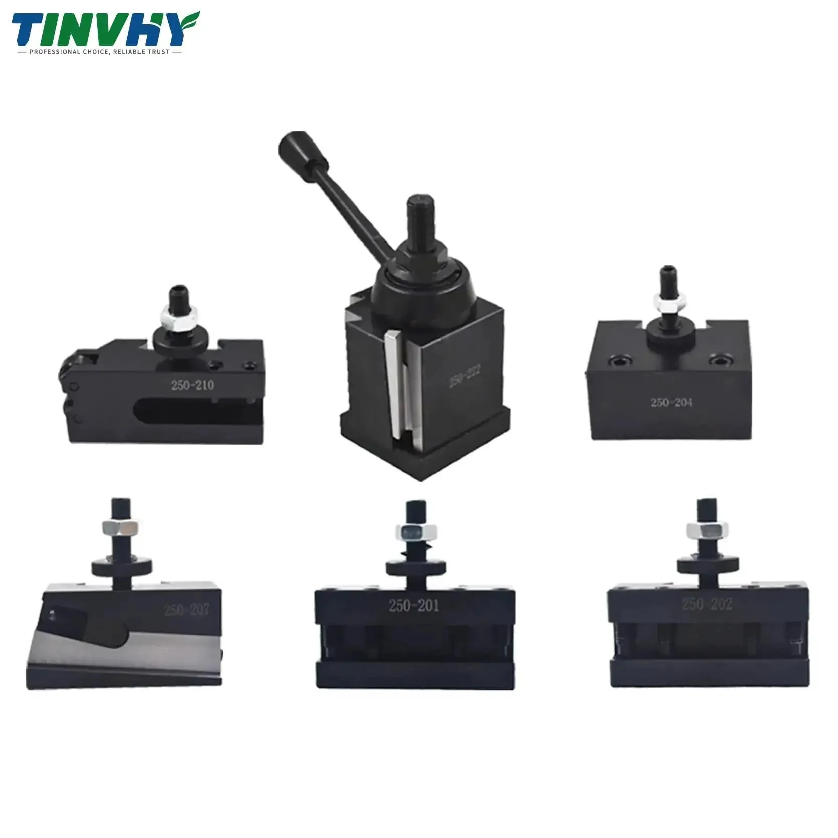 Wedge Type Quick Change Tool Post Set 250-222 For Mini Lathe And 10-15 Swing CNC Lathe Tool Holder, No-Fuss Install, Durable Steel Construction, Precision Turning - Image 7