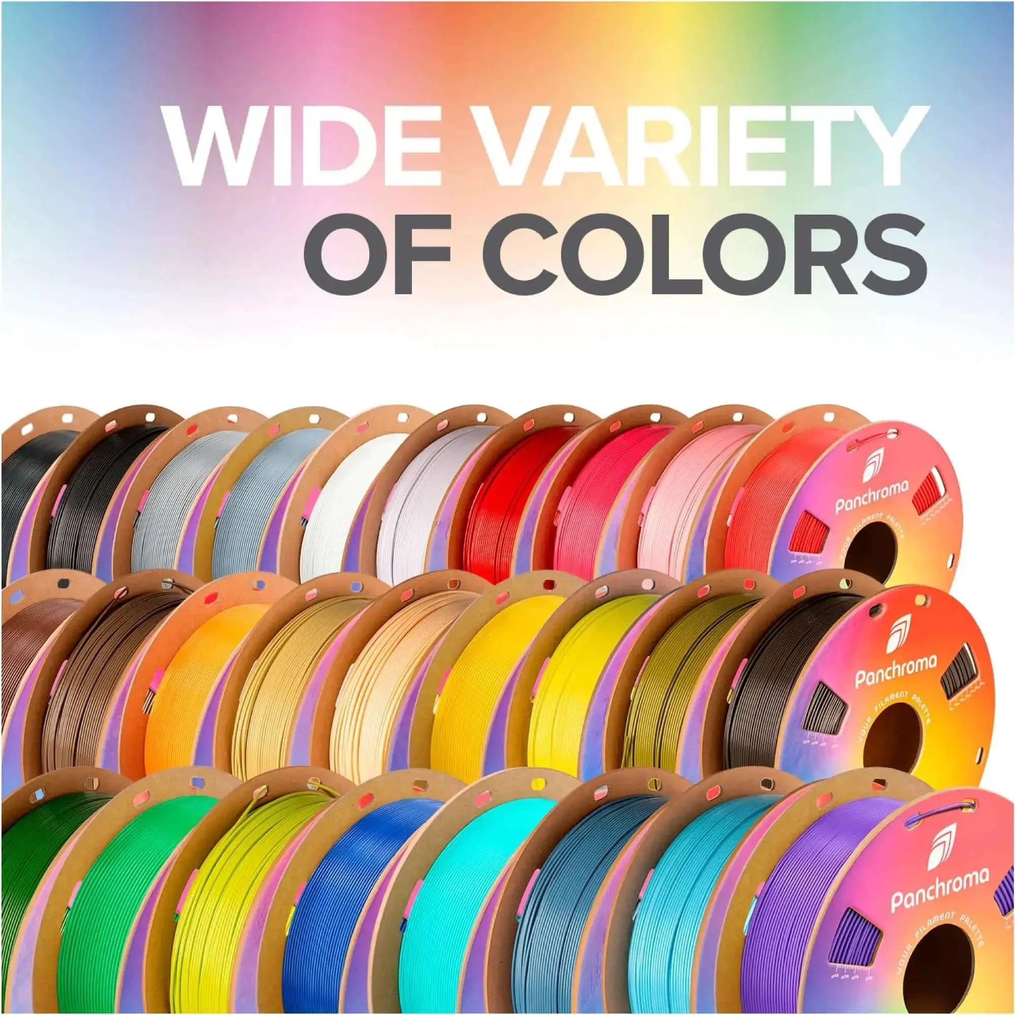 White 1.75mm PLA 3D Printer Filament, 1kg Spool, Easy To Print With High Speed Extrusion, Tangle Free, AMS Compatible, Ideal For Toys, Decor, Miniatures, Models And Cosplay, Beginner Friendly And Reliable - Image 4