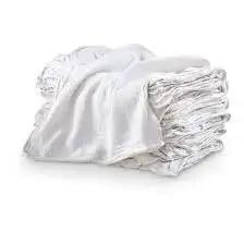 White Cotton Shop Towels Commercial Grade B Heavy Duty 14 By 15 Inches Bulk Pack Of One Thousand 100 Percent Cotton Perfect For Wiping Spills Grease Oil Tools Grime In Auto Shops Garages Factories - Image 3