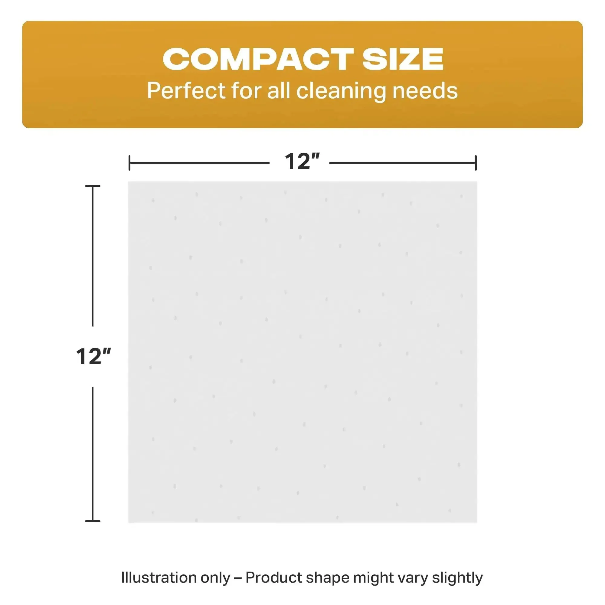 White Terry Cloth Cleaning Rags 12x12 Inches, 5 Lb Bulk Box, 100 Percent Cotton Towels, 60 Units, Highly Absorbent And Multipurpose Workhorse For Plumbers, Janitorial, Shop Use, Auto Shops, And Commercial Cleaning - Image 2