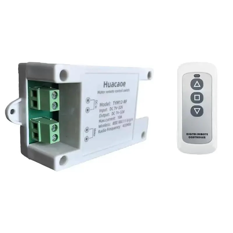 WiFi Forward And Reverse Relay Module 10A 7 To 32V DC For Linear Actuators And Motors Tuya And Alexa Compatible Remote Mobile Control Smart Home Automation Gateway And Switch For Automated Projects