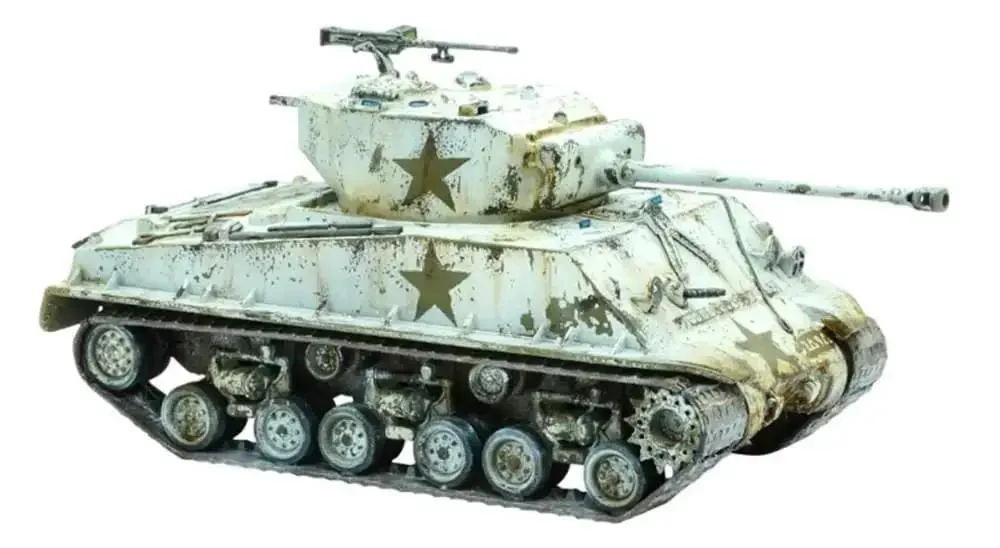 Winter US Army Bolt Action Starter Army Set With 28mm Scale Miniatures For World War II Tabletop Wargaming Includes 36 Plastic Infantry And Metal Officer NCO Medic Radio Operator Two Metal Machine Gun Teams Mortar Team And 105mm Support - Image 4